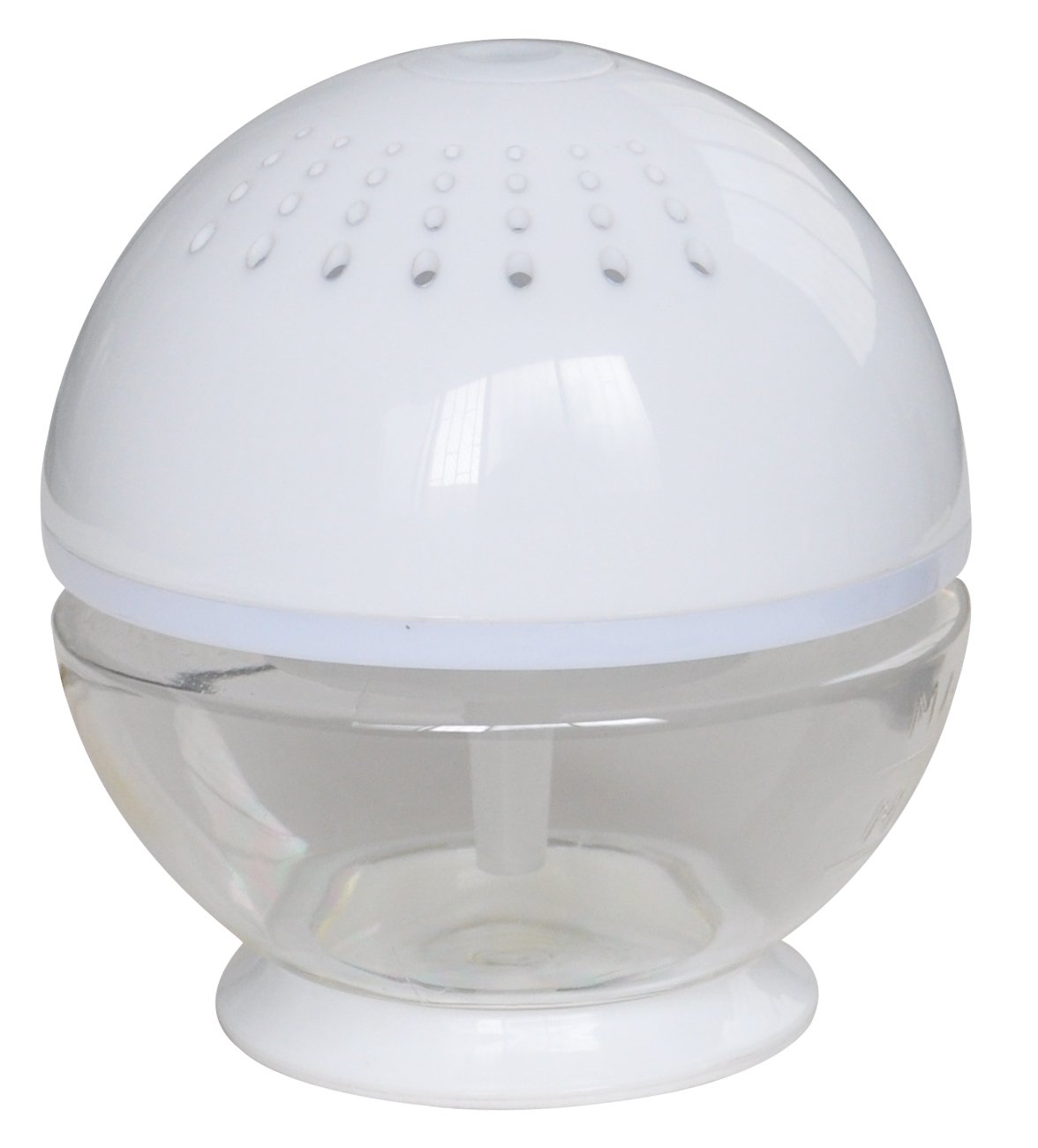 2 Pack EcoGecko Little Squirt Glowing Water Air Revitalizer - Essential Oil Diffuser & Air Freshener with 10ML Lavender Oil (White) | Perfect for Home, Office, Yoga Studio & Bedroom Aromatherapy