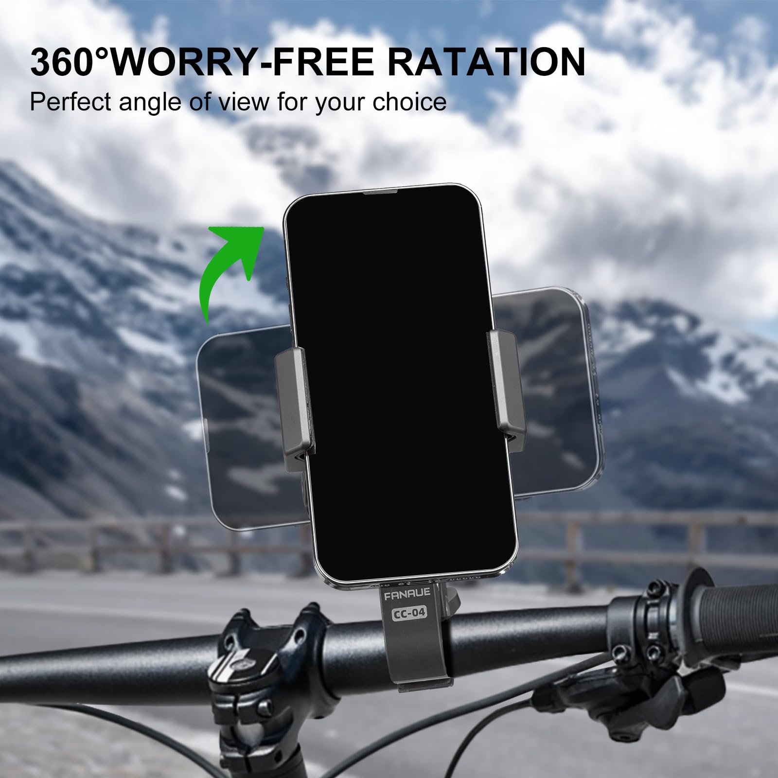 FANAUE Motorcycle Phone Mount - 1