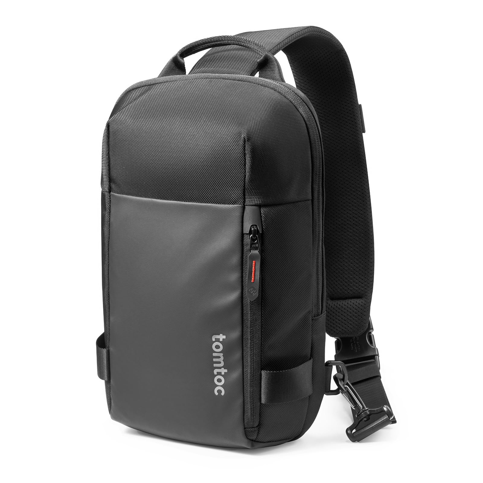tomtoc Compact EDC Sling Bag - Lightweight Chest Shoulder Crossbody Bag for 11-inch iPad 2025/A16, iPad Air M3/M2, iPad Pro M4/M2/M1 & Nintendo Switch/OLED | Perfect for Daily Commute, Travel & Outdoor Activities (XS Size)