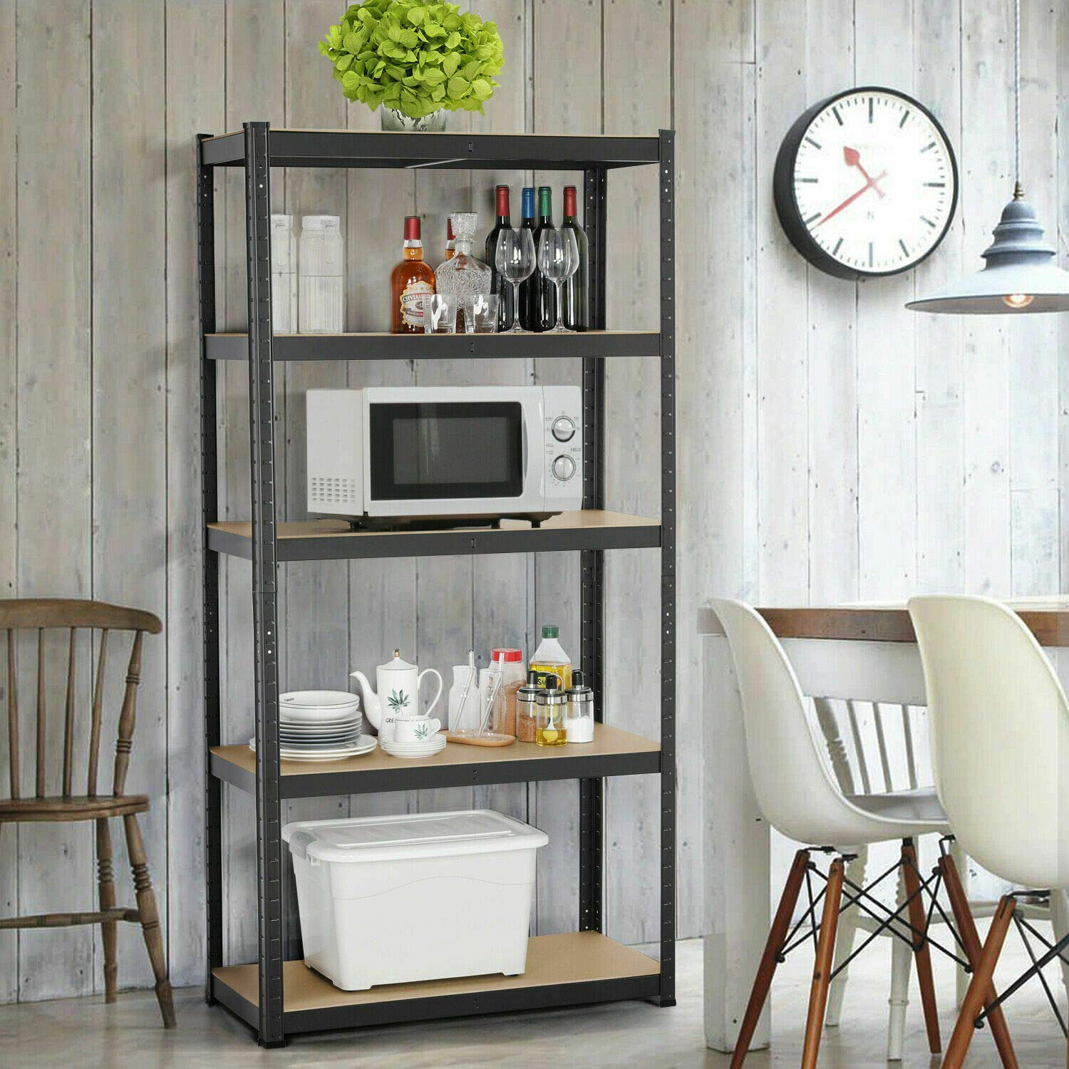 5-Tier Heavy Duty Metal Shelving Unit - 28
