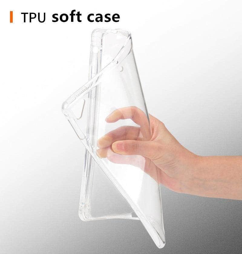 Shockproof Pencil Holder Case for iPad 10.2 (7th & 8th Gen 2019/2020) - Protective Cover with Apple Pencil Slot for School, Office & Travel