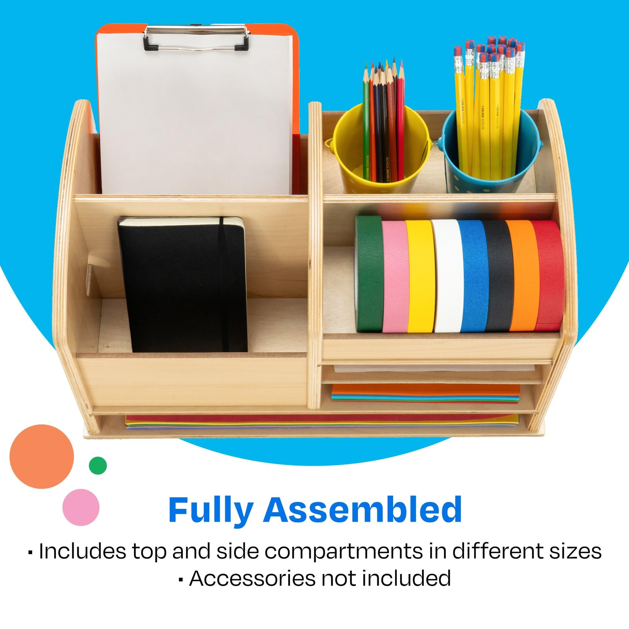 Childcraft Kids Writing Center with Storage - 21.25