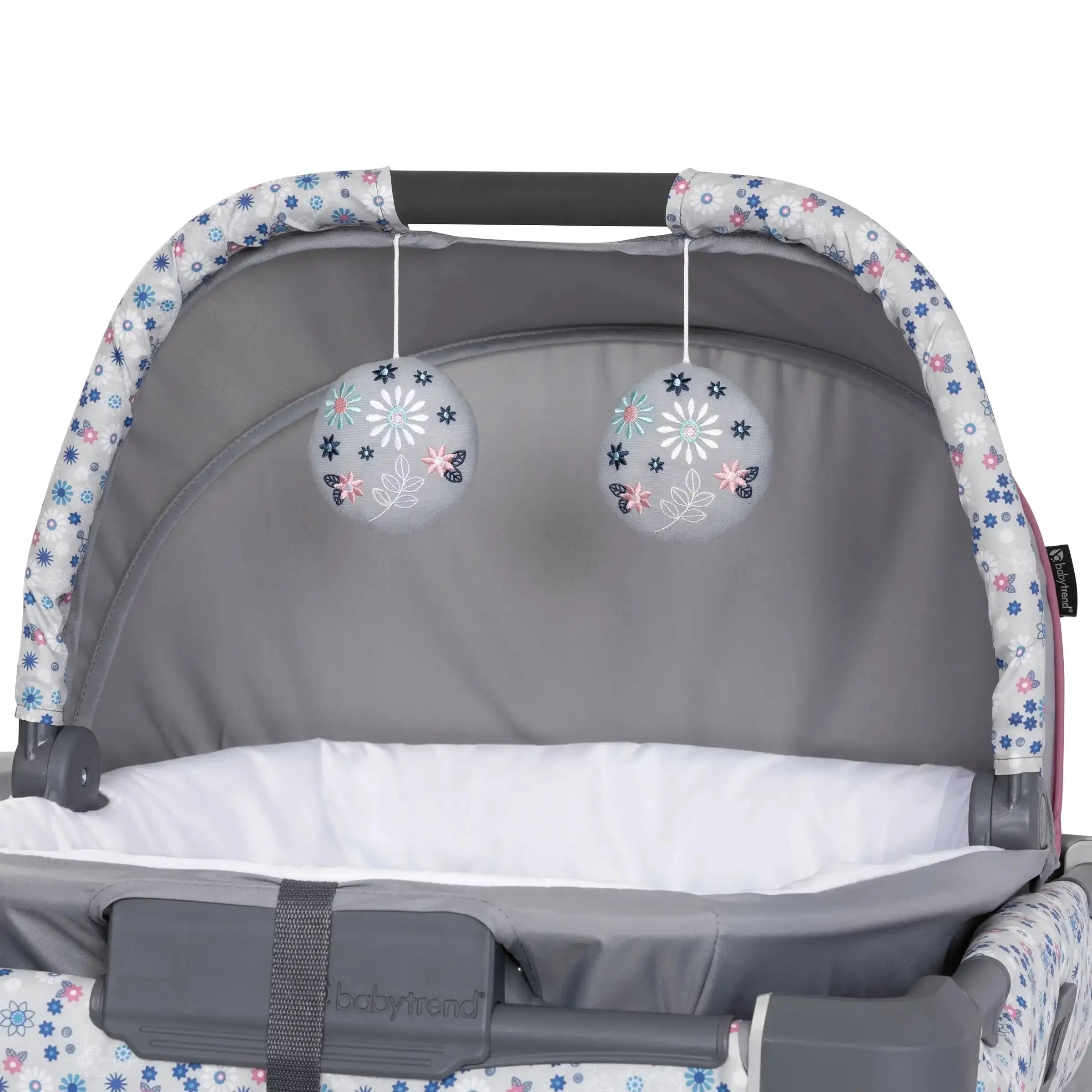 Portable Baby Playard with Rocking Cradle - Lightweight Nursery Den Playpen for Newborns & Toddlers - Perfect for Home, Travel & Daycare Use