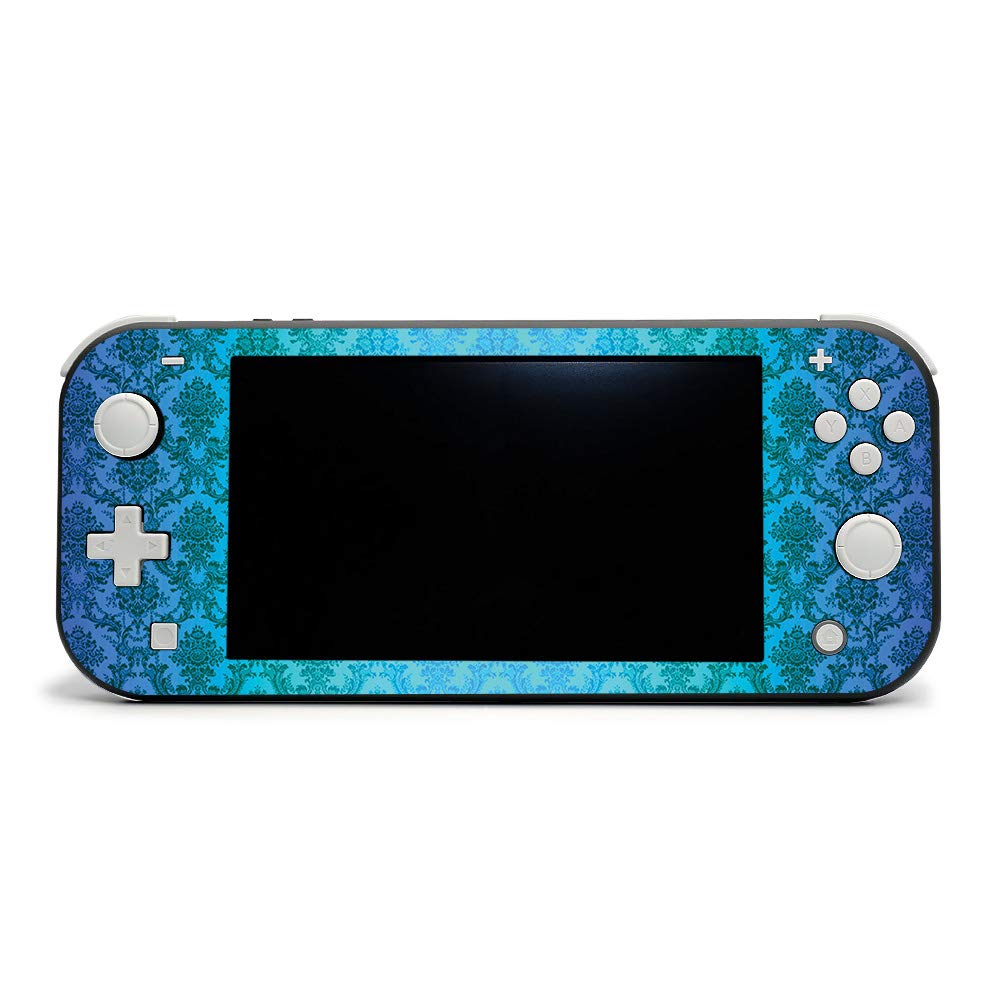 MightySkins Protective Vinyl Decal Wrap Cover for Nintendo Switch Lite - Blue Vintage Design | Durable, Customizable Skin | Easy to Apply & Remove | Made in USA | Perfect for Gaming, Travel & Personalization