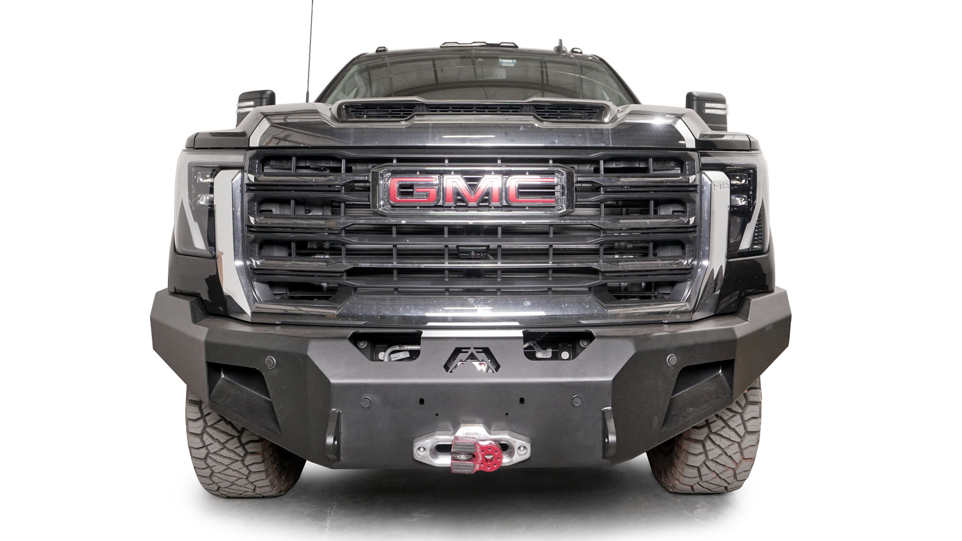 2024 GMC 2500/3500 Heavy Duty Winch Bumper - Premium Off-Road Front Bumper for Truck Protection & Recovery | Perfect for Off-Roading, Towing & Adventure Vehicles