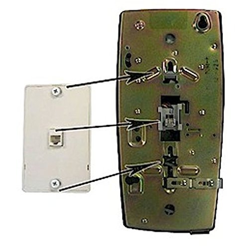 Industrial Wall Phone with Ringer - No Dialpad, Ash Color - Includes Wall Plate & 2-Year Warranty | Perfect for Factories, Warehouses & Commercial Spaces