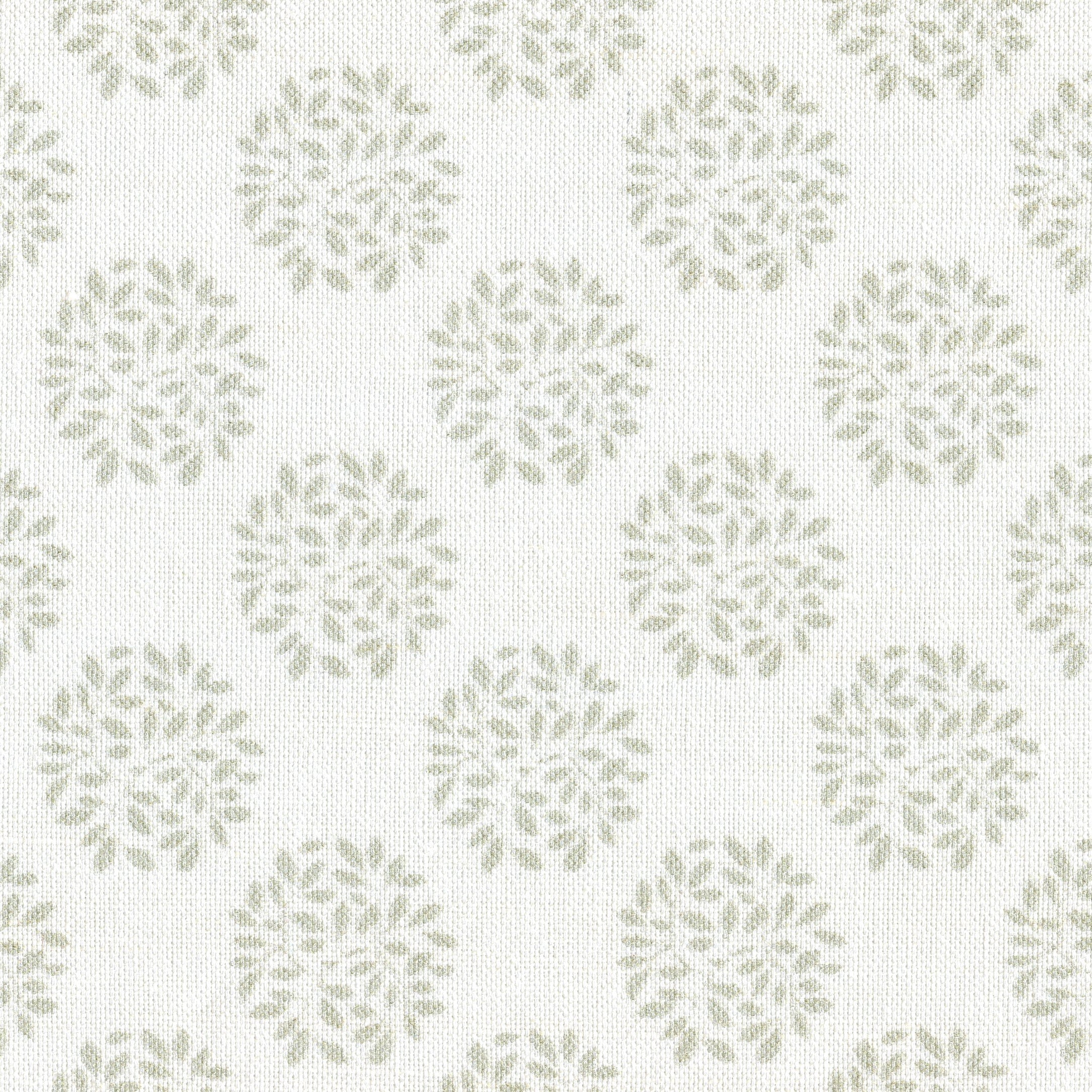 Orchard Fabric - Soft Moss on White | Premium Cotton Blend for Home Decor, Upholstery & DIY Crafts | Perfect for Curtains, Pillows & Furniture