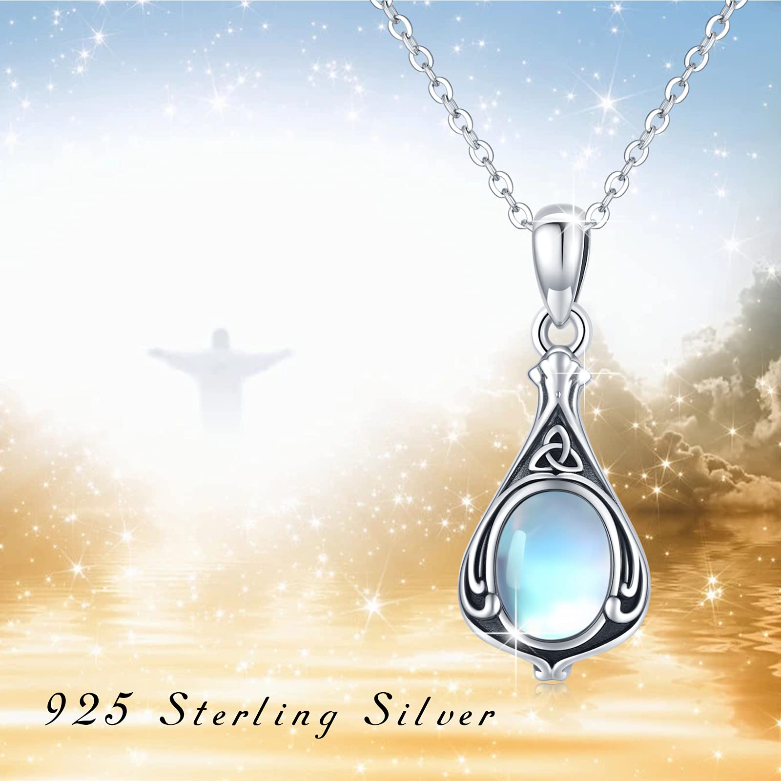 Sterling Silver Cremation Urn Necklace for Ashes - 925 Memorial Pendant Jewelry for Women, Men, Girls & Boys - Perfect for Keeping Loved Ones Close During Travel, Work & Special Occasions