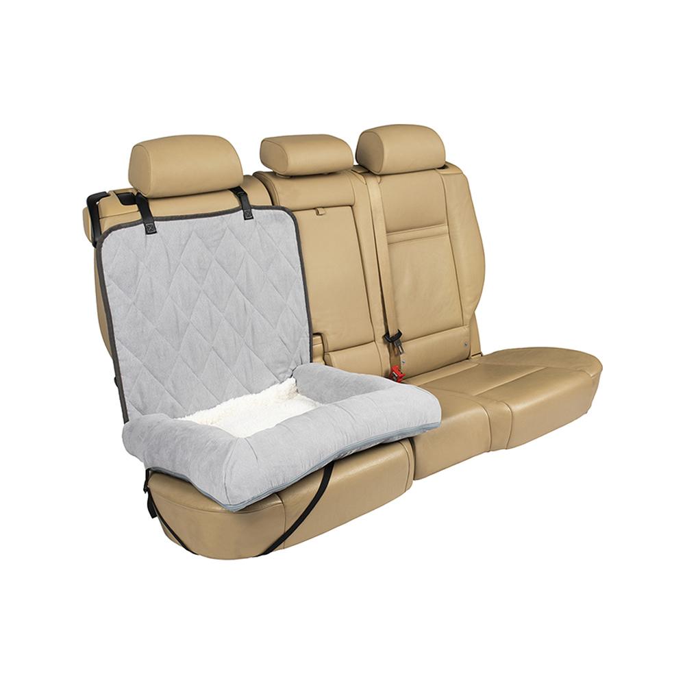Premium Car Pet Bed Bucket Seat - Comfortable & Washable Dog Cat Travel Bed for Cars - Perfect for Road Trips & Daily Commutes