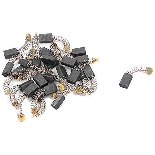30Pcs Carbon Motor Brushes 12x8x5mm - Replacement Brushes for Electric Motors, Rotary Tools & Power Tools - Perfect for Repairing and Maintaining Motors in Appliances, Power Tools & Industrial Equipment