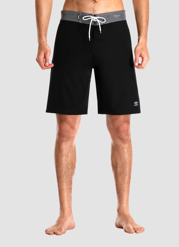 Rocky Lip Boardshorts for Men - Quick-Dry Swim Trunks with UPF 50+ Sun Protection - Perfect for Surfing, Swimming, and Beach Vacations