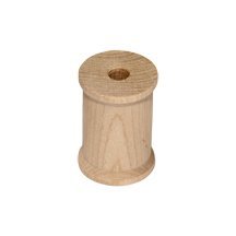 500 Wooden Thread Spools for Sewing & Embroidery - Natural Wood Yarn Bobbins for Crafting, Quilting & DIY Projects - Perfect for Sewing Kits, Handmade Gifts & Fabric Storage