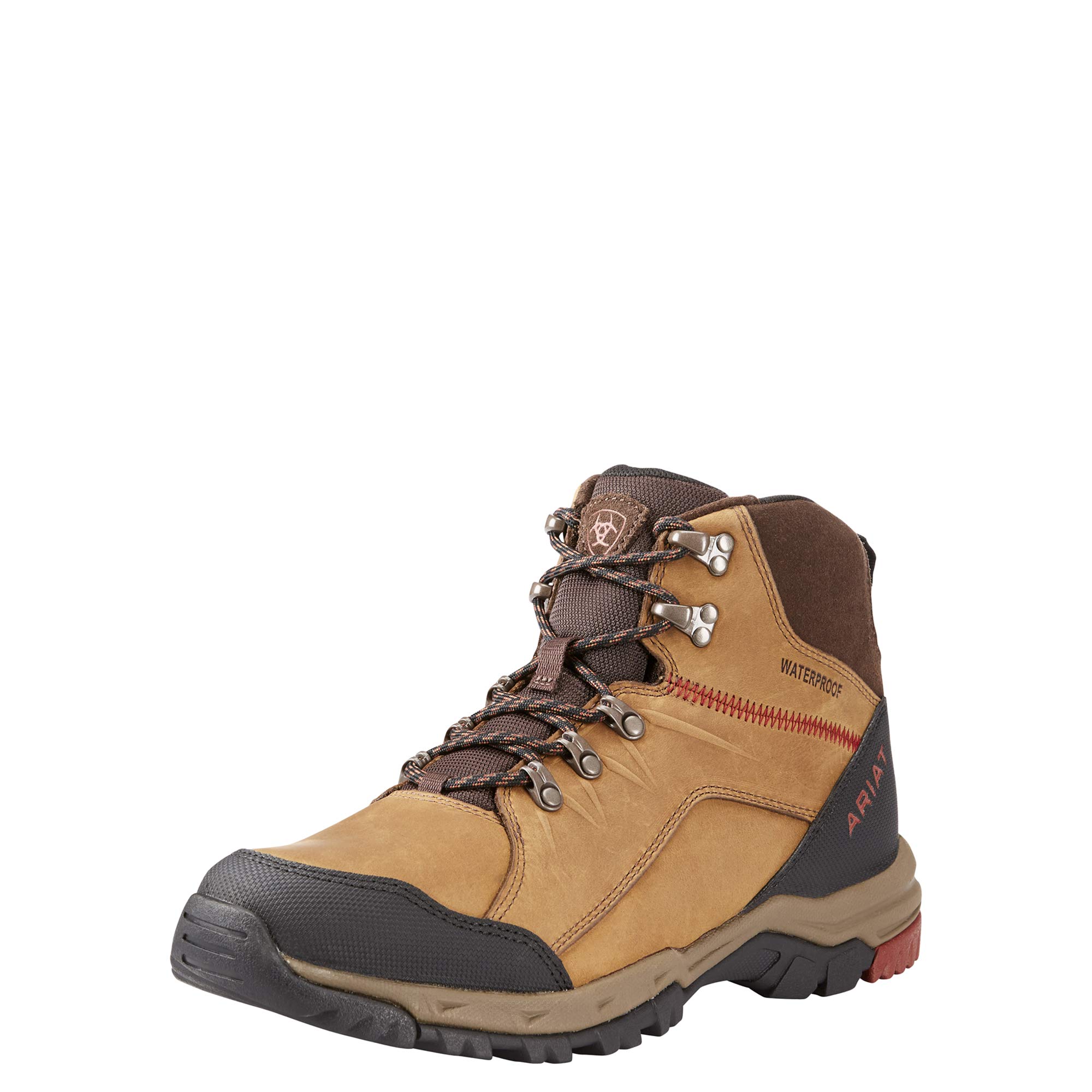 Ariat Men's Skyline Gore-Tex Mid Boots - Waterproof, Breathable, Sprayproof Hiking & Work Boots in Dark Chocolate for Outdoor Adventures & Construction Work
