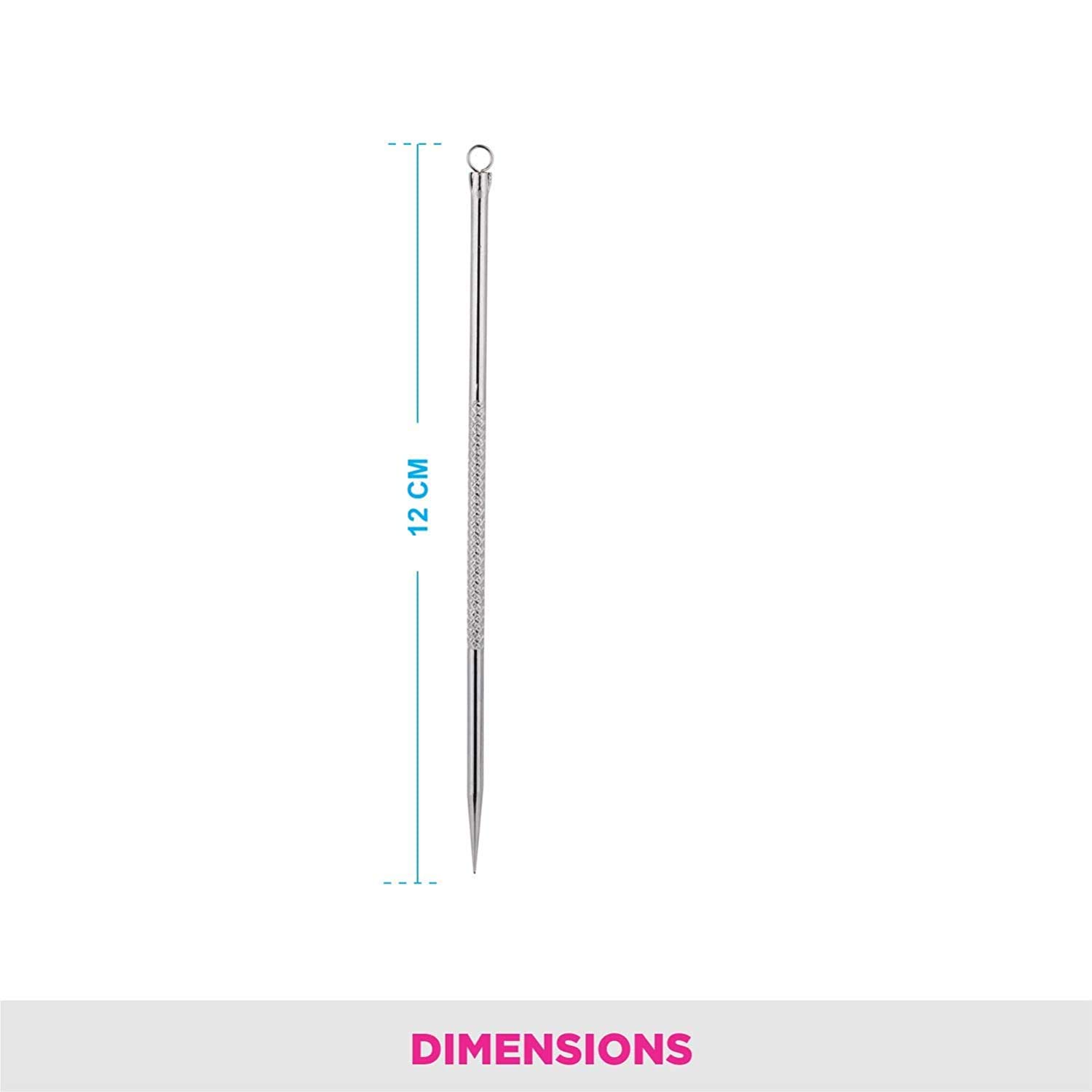 Stainless Steel Blackhead and Pimple Remover Tool - Professional Acne Extractor Needle for Facial Skin Care - Perfect for Home Spa and Daily Skincare Routine