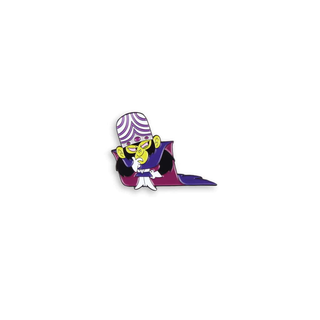 Mojo Jojo Cartoon Enamel Pin - Powerpuff Girls Badge for Backpacks, Jackets & Collectors - Kawaii Anime Accessory for Fans & Gifts