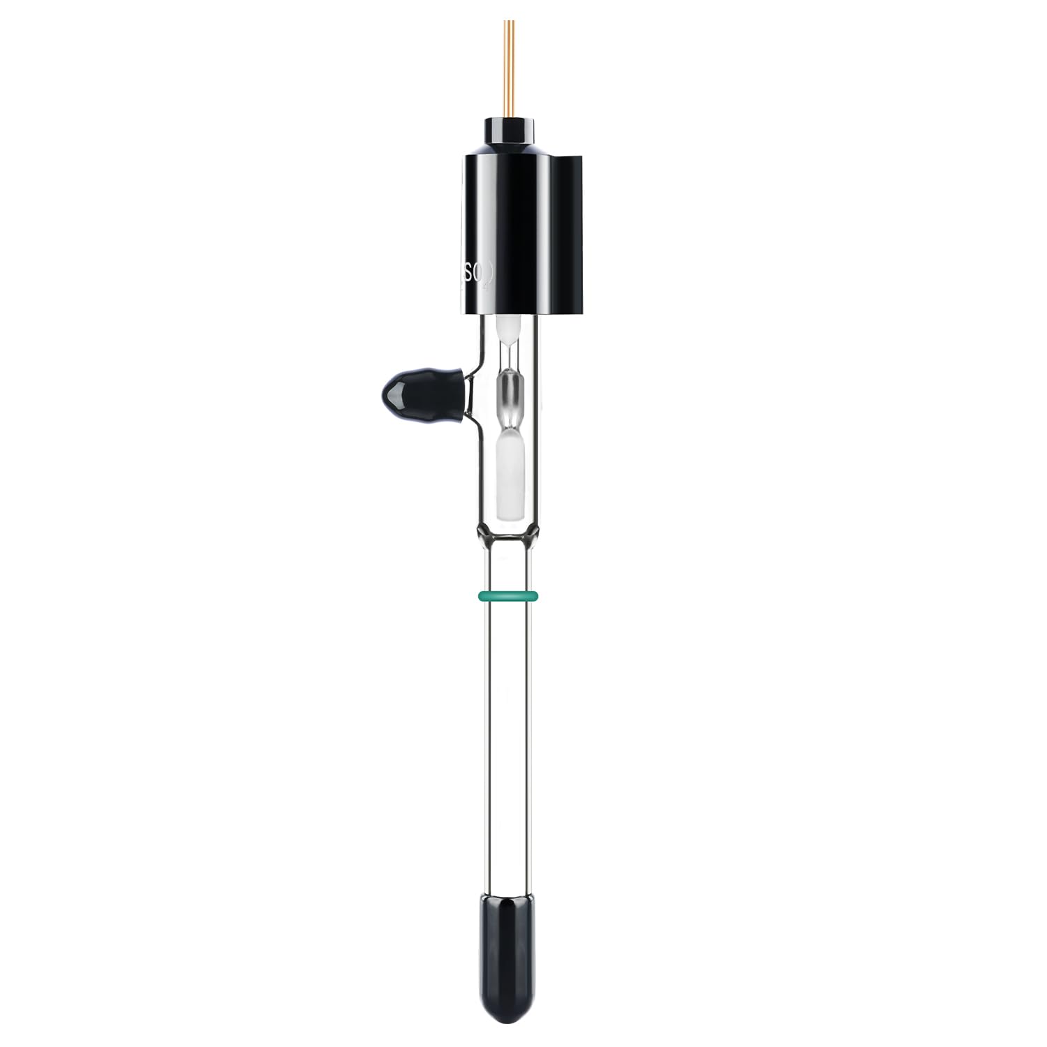 StonyLab Mercury Sulfate Electrode (6x65mm) - Reference Electrode Compatible with Electrolysis Cells | Acid-Resistant Lab Electrode for pH Measurement & Chemical Analysis | Ideal for Research, Water Testing & Industrial Applications