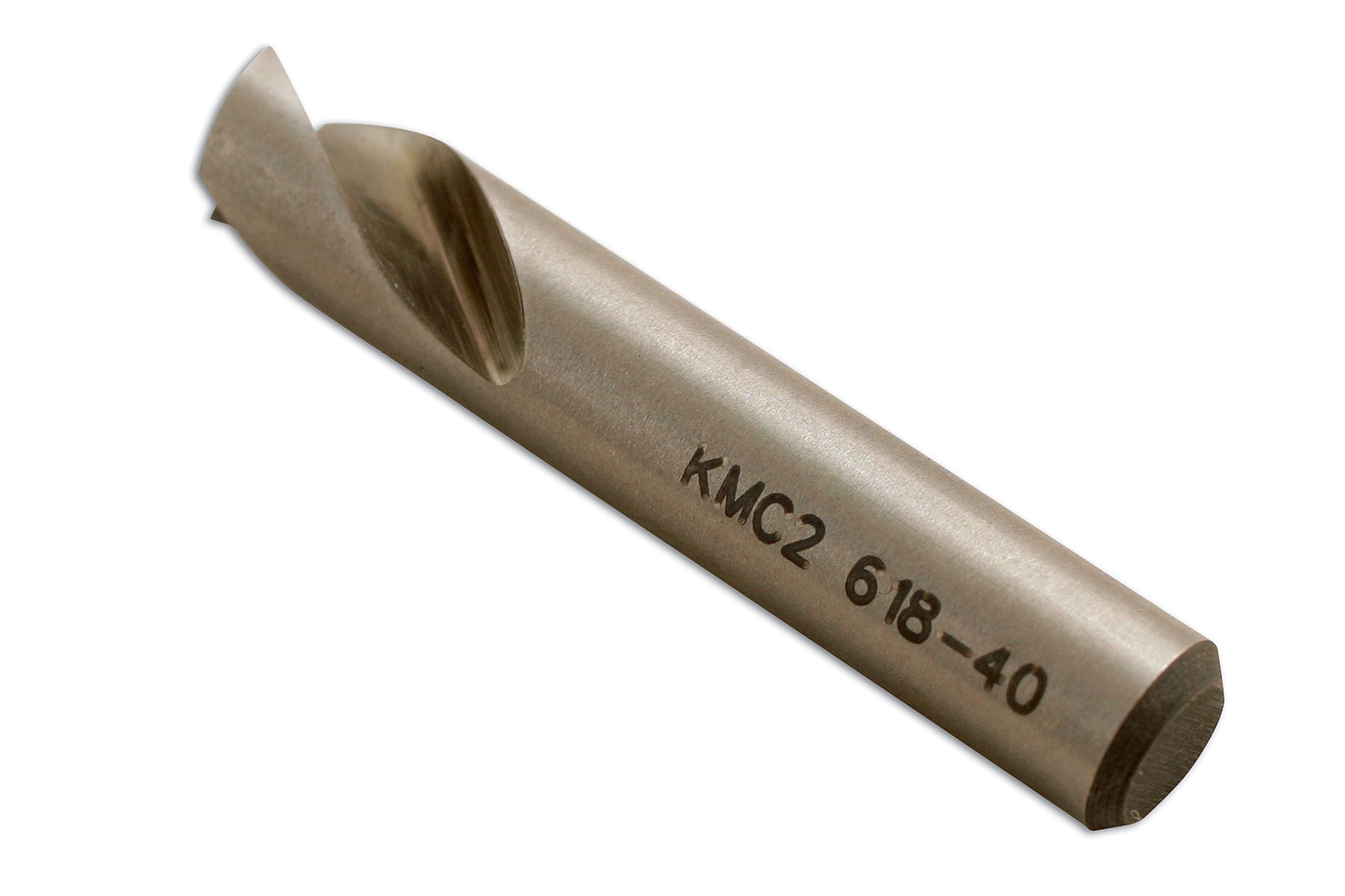 LASER TOOLS Power-Tec 91289 8mm Spot Drill - High Precision Metalworking Tool for CNC, Milling & Drilling Machines | Perfect for Countersinking, Chamfering & Center Drilling