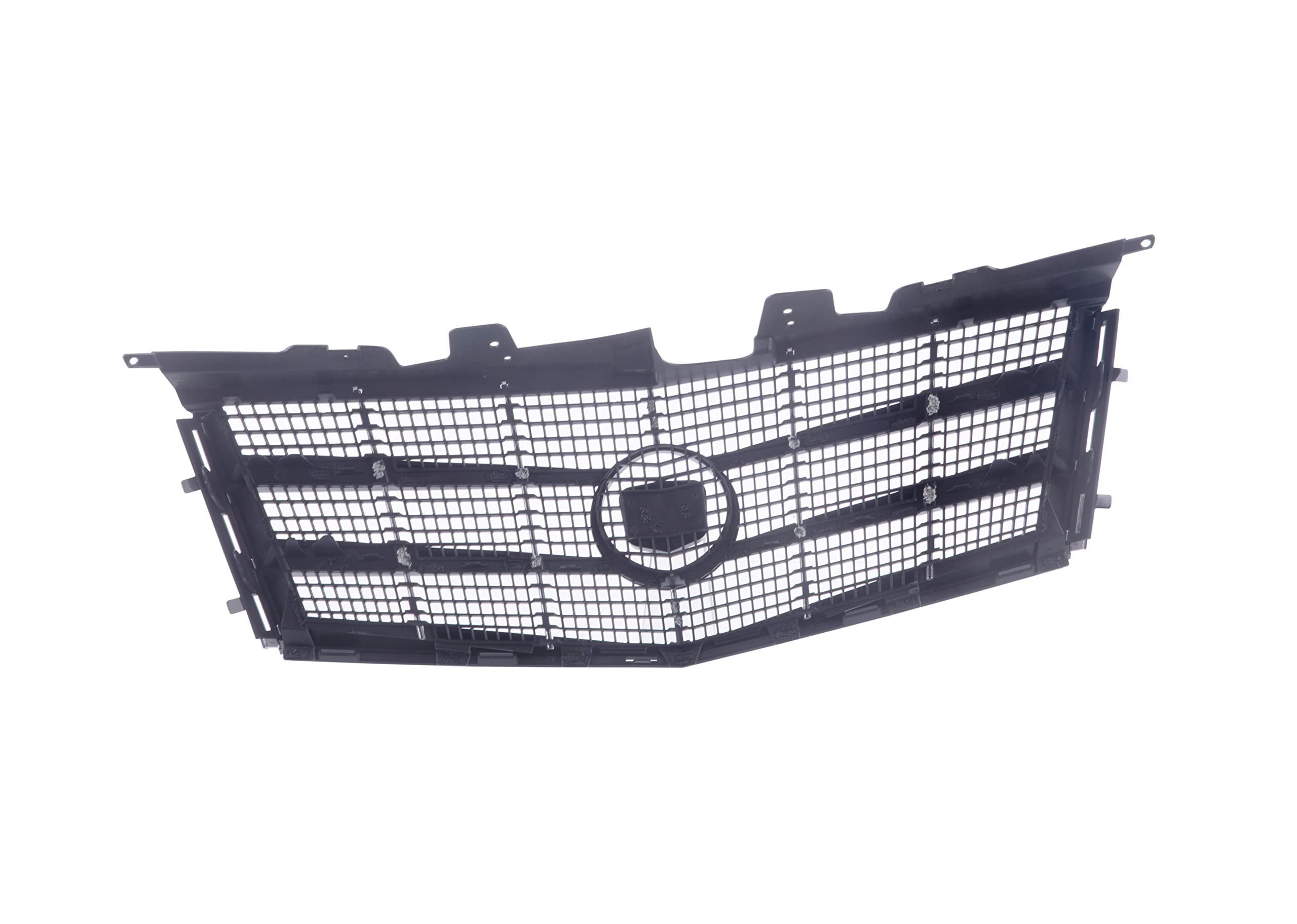 Chrome Grille Insert with Emblem for Cadillac CTS Wagon/Sedan/Coupe (2008-2011) - Compatible with Halogen Headlights - Base/Premium/Luxury/Performance Models - Upgrade Your Car's Front Styling for a Sleek Look