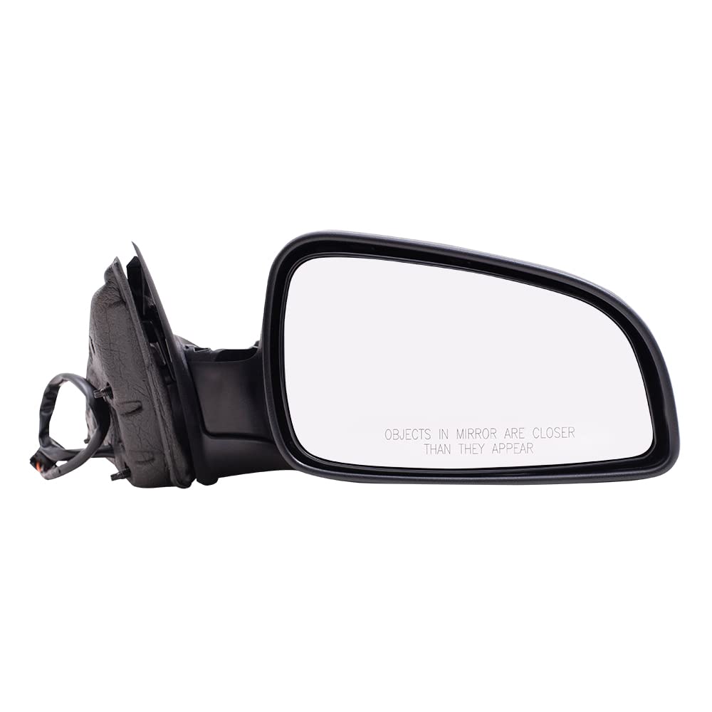 Brock Replacement Power Side Door Mirrors Set - Driver & Passenger Side Compatible with Chevy Malibu & Saturn Aura (Part# 20893752, 25853523) - Perfect for Auto Repair & Car Mirror Replacement