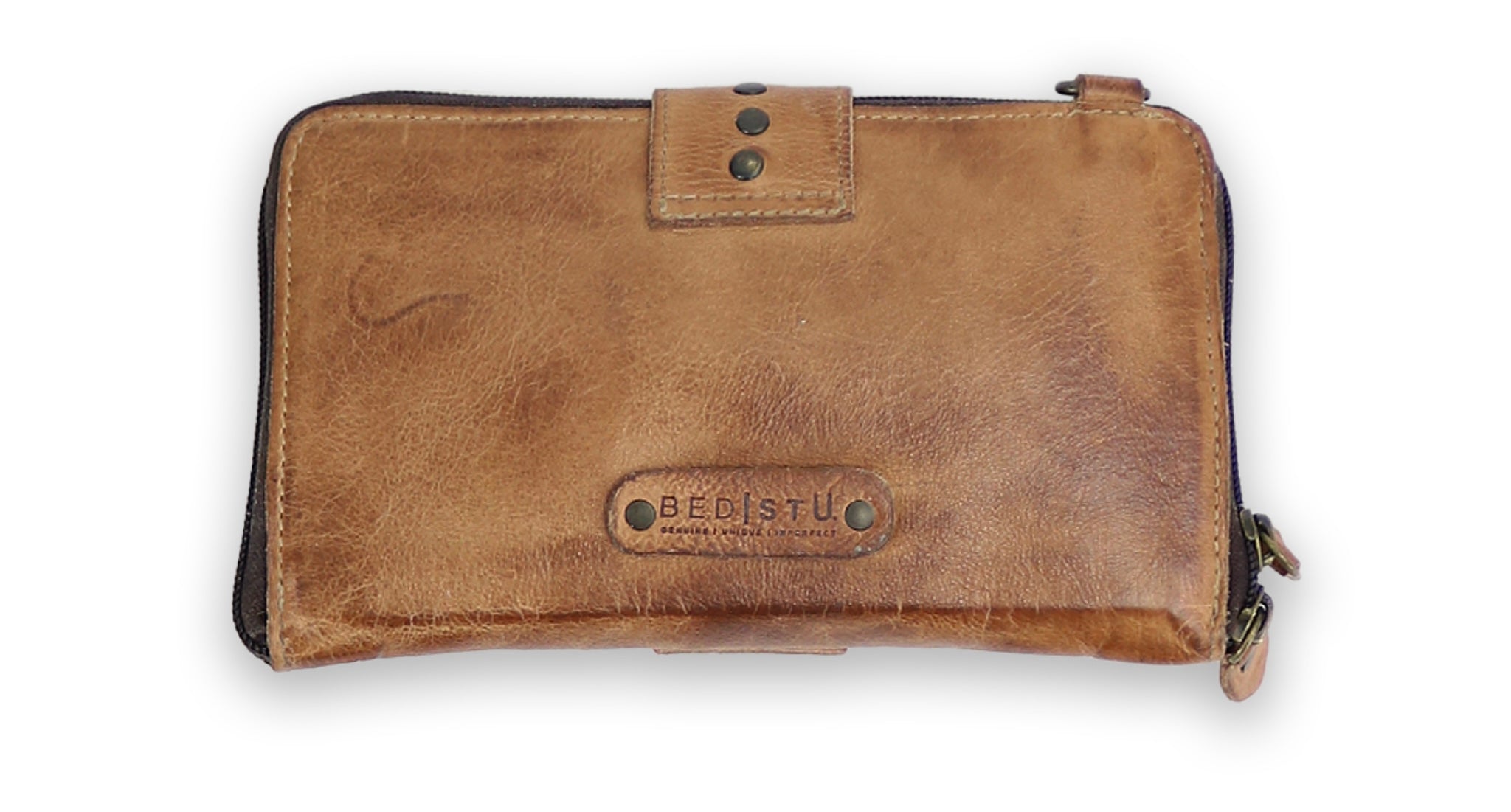 Bed|Stu Flee Wallet - Genuine Leather RFID Blocking Bifold Wallet for Men & Women - Perfect for Travel, Business & Everyday Use