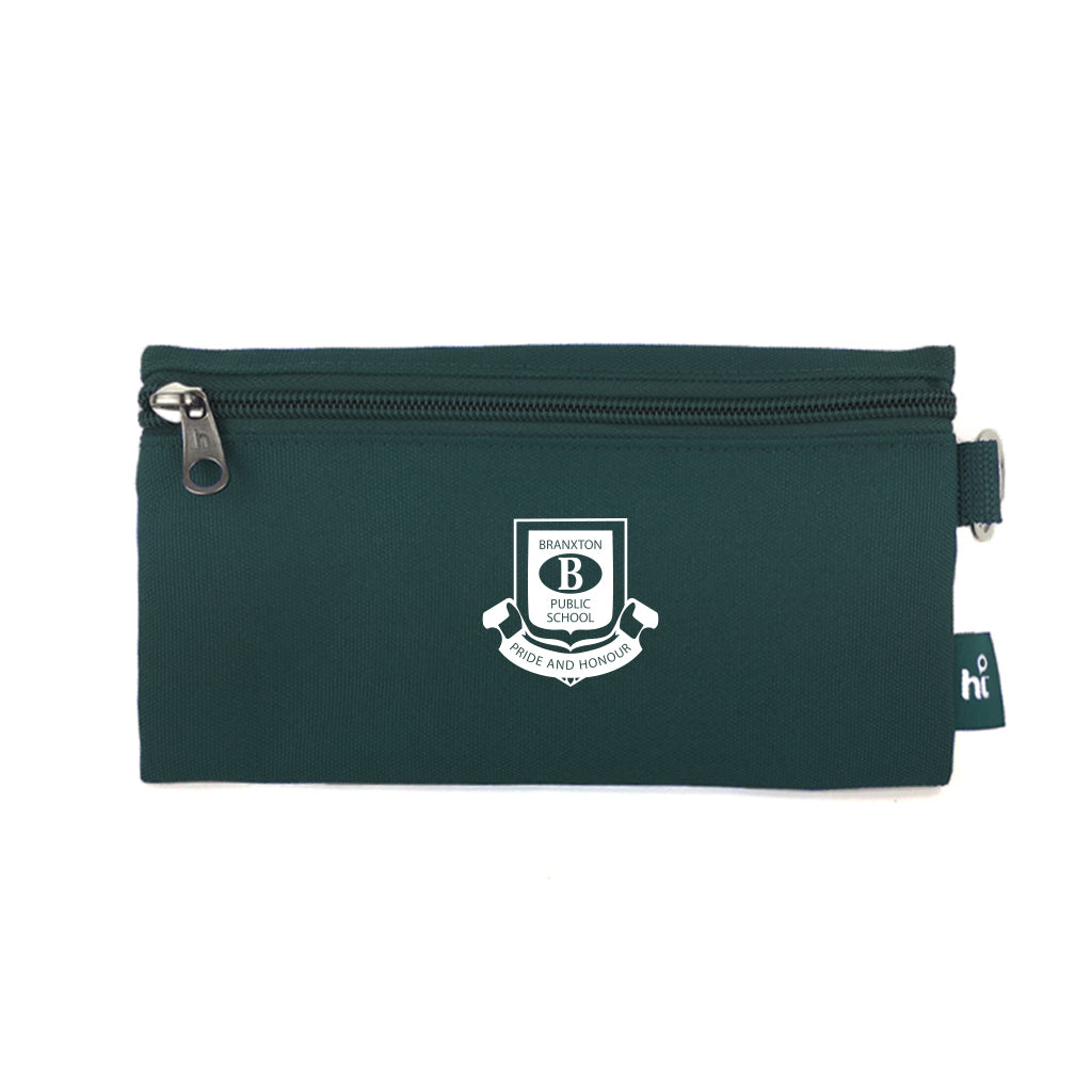 Branxton Public School Single Pocket Pencil Case - Durable School Supplies for Students, Perfect for Organizing Pens, Pencils & Art Tools - Ideal for Classroom, Homework & Office Use