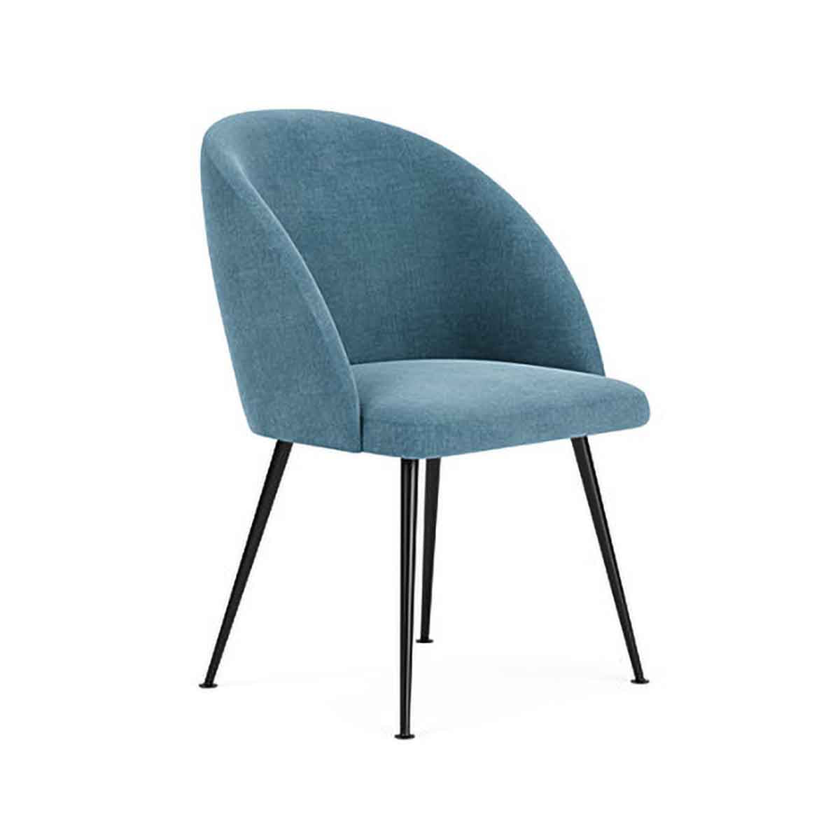 Holly Fabric Dining Chair - Comfortable Upholstered Seat for Kitchen, Dining Room & Office - Modern Home Decor Furniture for Everyday Use
