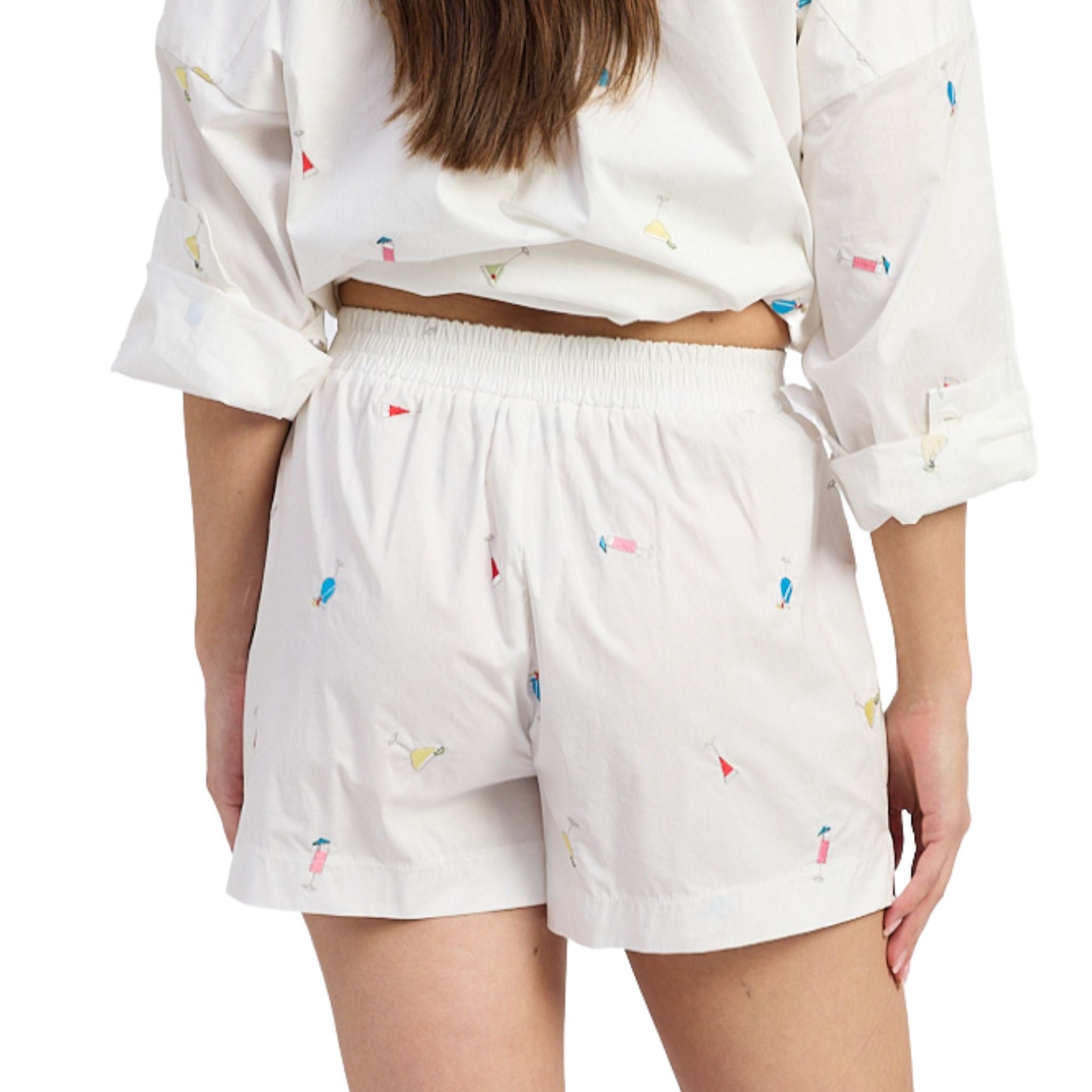 Nellie Women's High Waist Cocktail Shorts - Sexy Stretchy Party Shorts for Night Out, Club, Date Night & Summer Vacations