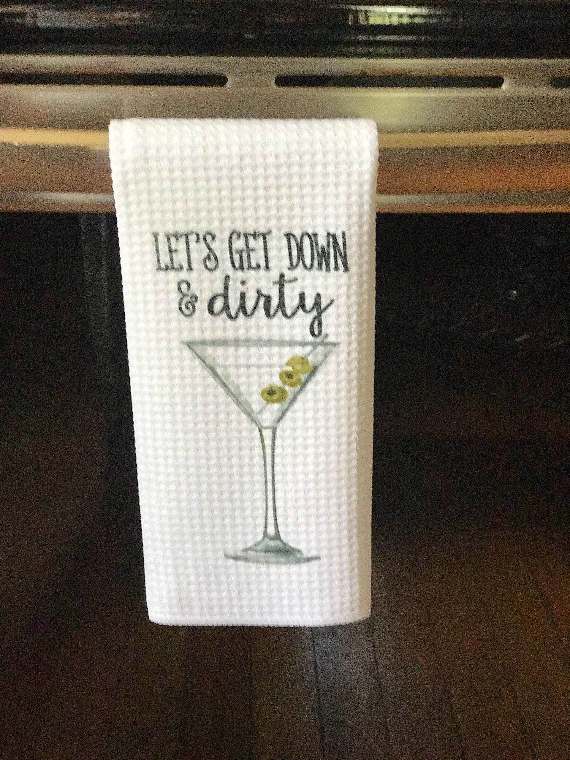 Funny Alcohol Kitchen Towel Gift for Beer & Whiskey Lovers - Perfect for Bar, Pub, Man Cave Decor & Gag Gifts