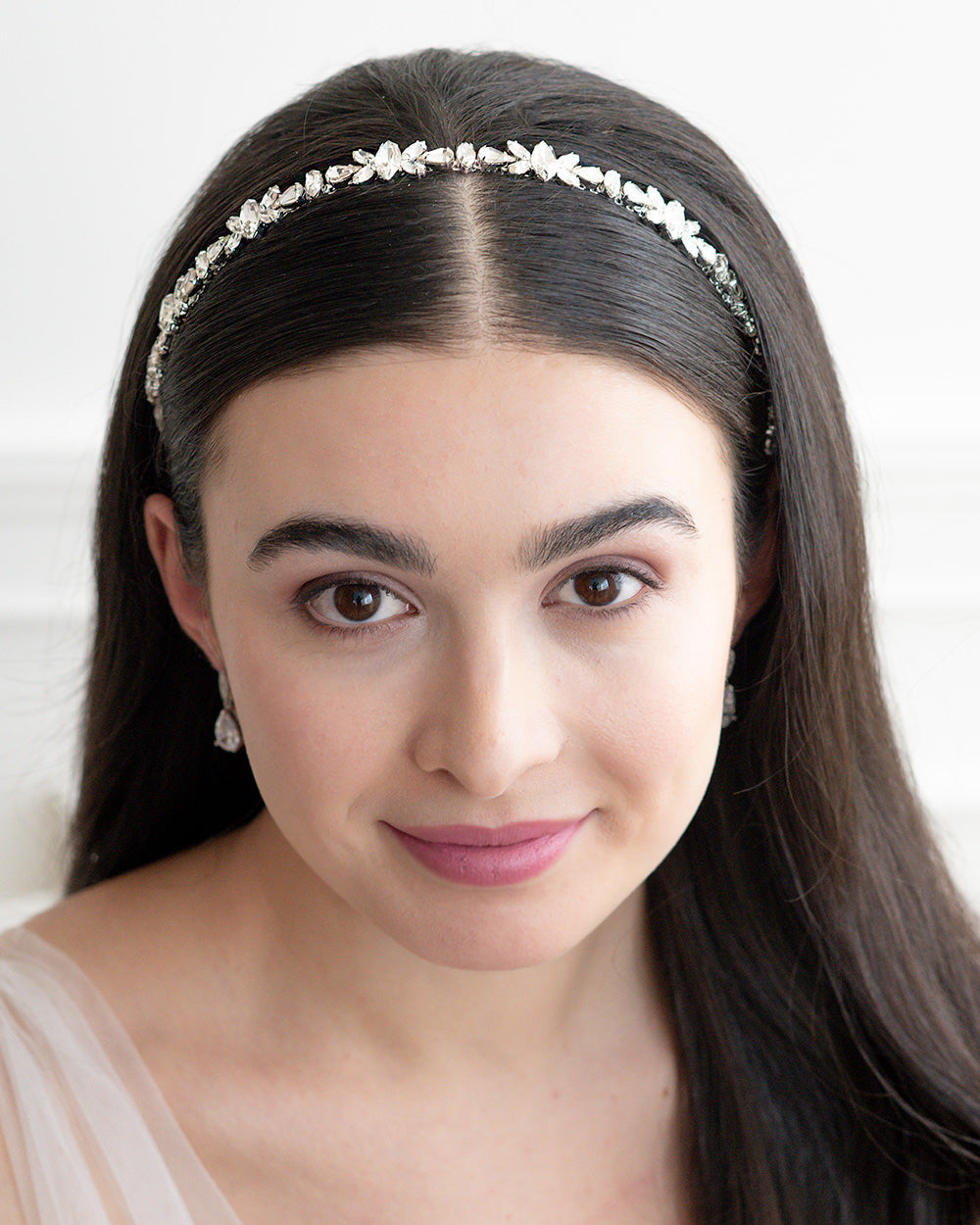 April Headband with Detachable Ribbon - Adjustable Floral Hair Accessory for Women & Girls - Perfect for Spring, Easter, Weddings & Special Occasions