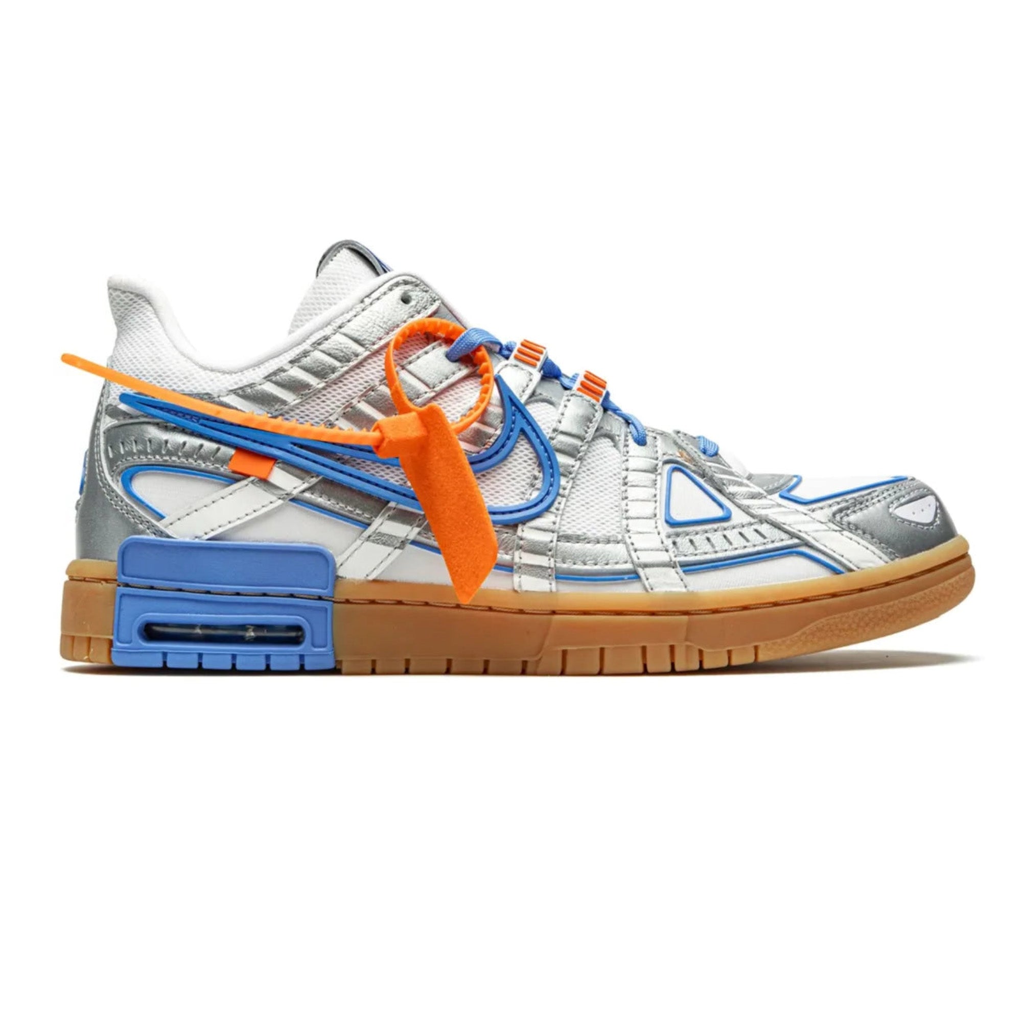 Nike Air Rubber Dunk Off-White 'UNC' Sneakers - Men's Basketball Shoes for Streetwear & Casual Style | Perfect for Urban Fashion & Sneaker Collectors
