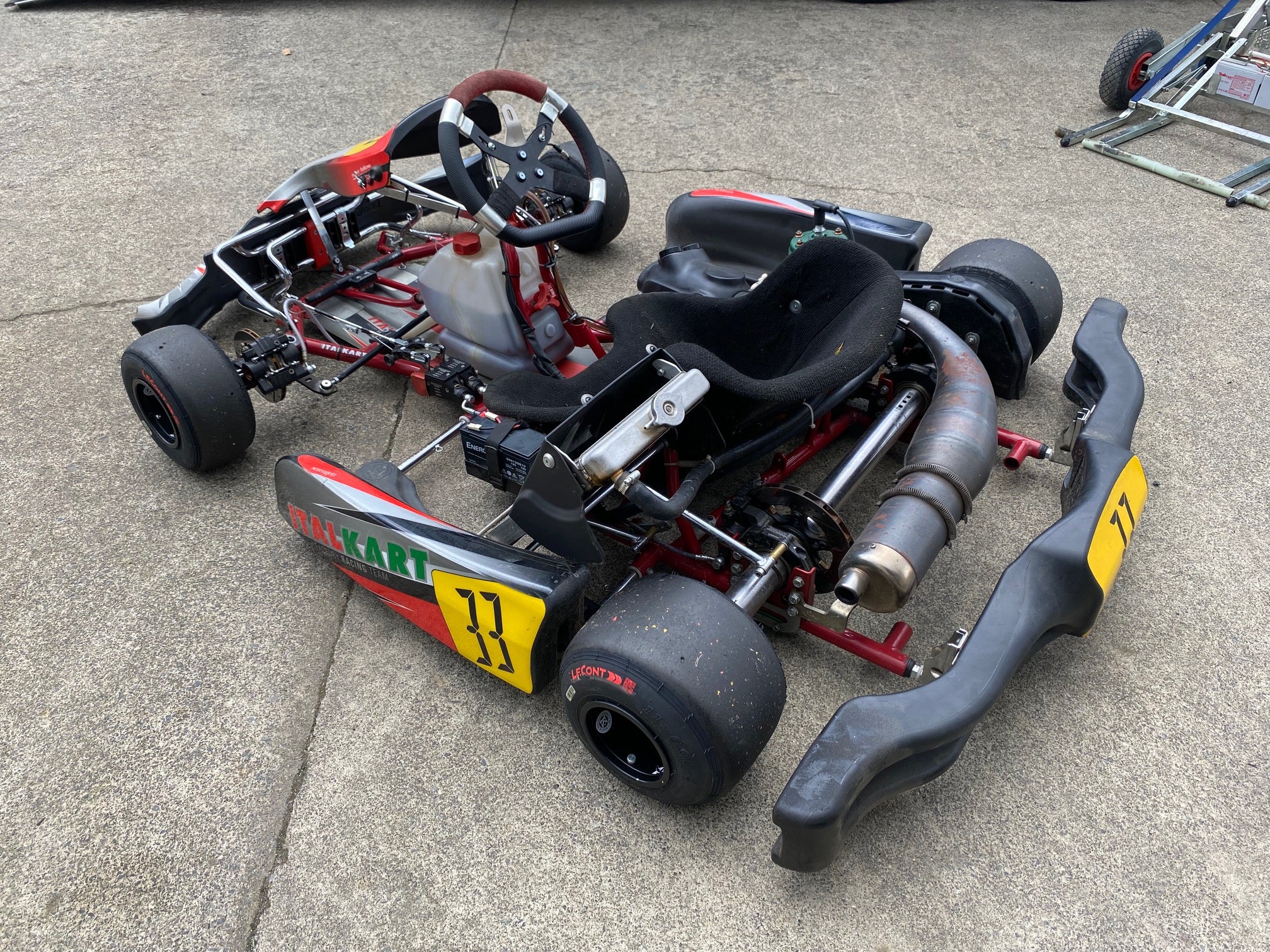 2021 Italkart Laguna with Rebuilt X125T Engine - High Performance Go Kart for Racing & Off-Road Adventures