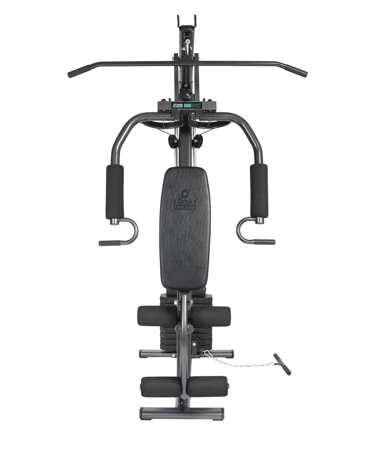 FitClub Home Gym Single Weight Stack - Compact Strength Training Equipment for Home Workouts | Perfect for Small Spaces & Full-Body Exercises