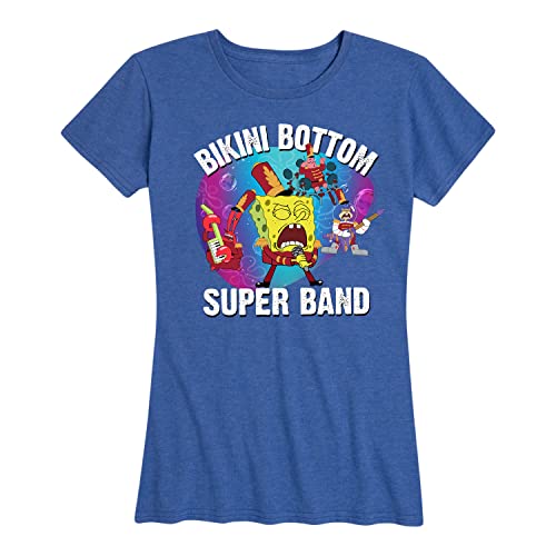 Bikini Bottom Super Band - Heather Royal Blue