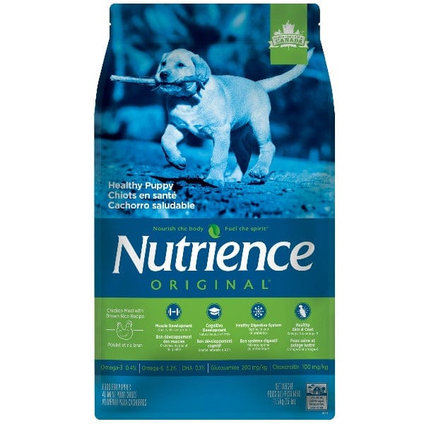 Nutrience Original Healthy Puppy Dry Dog Food - High Protein Grain-Free Formula for Small & Large Breed Puppies - 25.3lb (11.5kg) Bag - Perfect for Growing Dogs & Training Treats