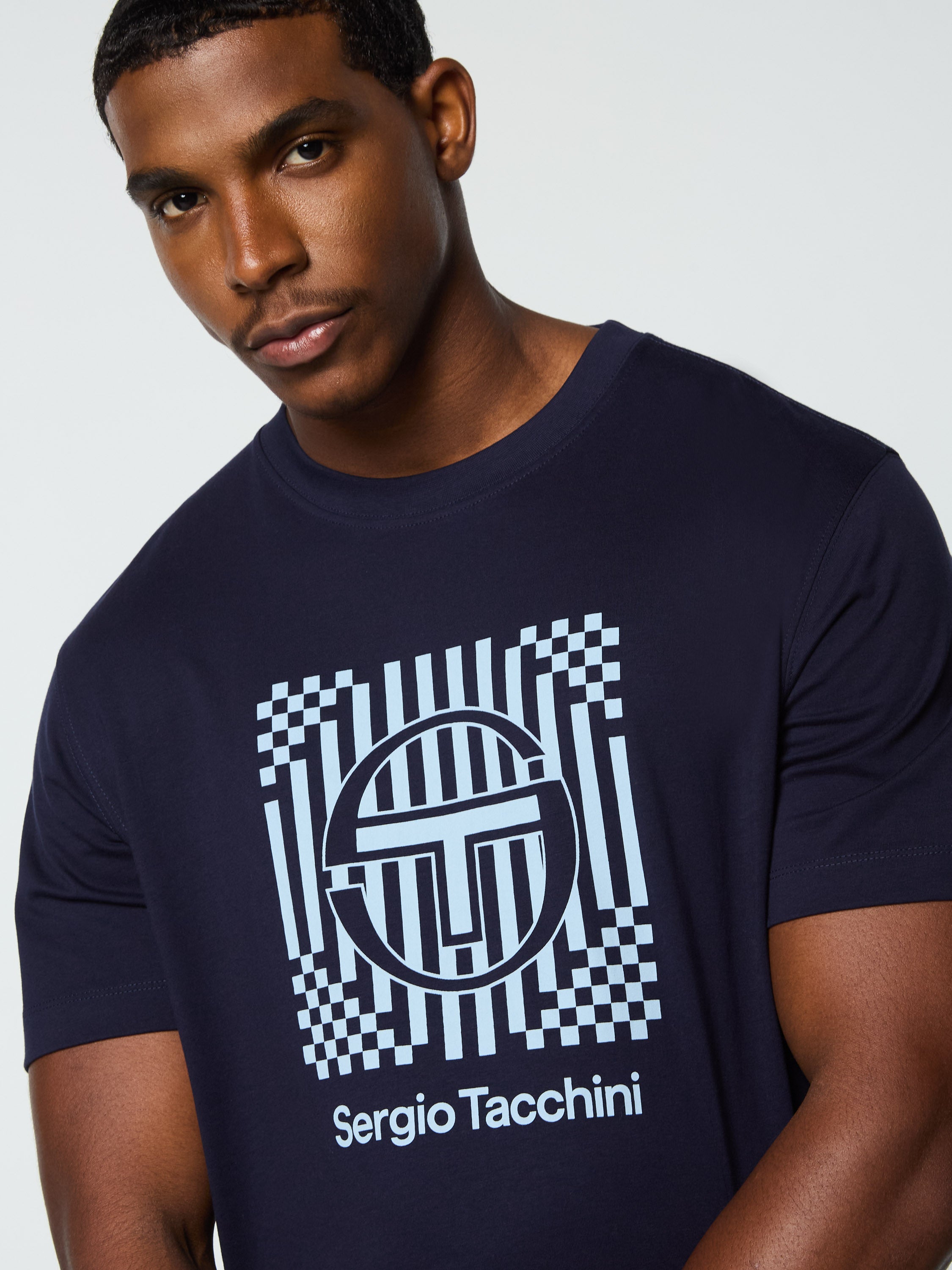 Premium Quality Piastrella T-Shirt in Maritime Blue - Comfortable & Stylish Casual Wear for Men & Women | Perfect for Everyday Outfits, Beach Trips, and Summer Vacations
