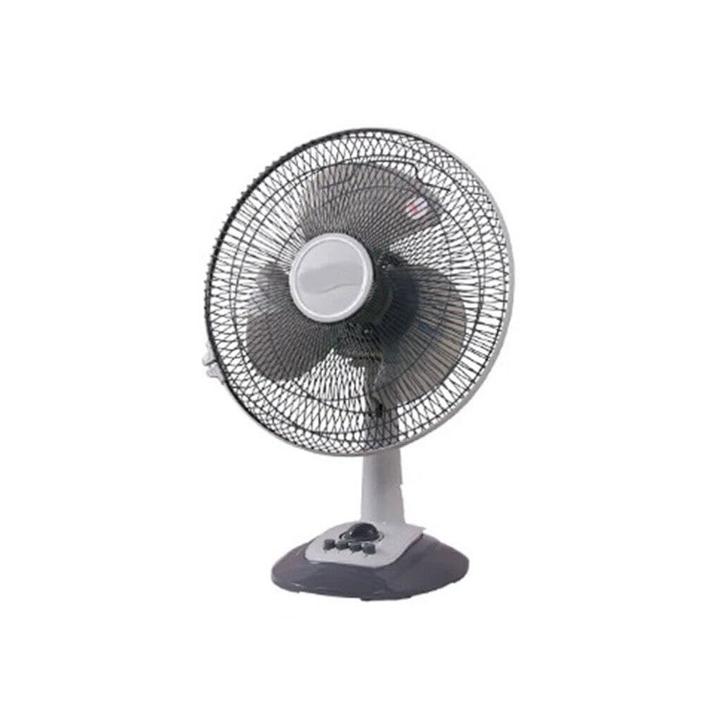 Universal 12-inch & 16-inch 3-Leaf Plastic Fan Blades Replacement Set (2-Pack) with Nut Covers - Compatible with Pedestal & Standing Table Fans - Perfect for Home Cooling, Office Use & Summer Comfort