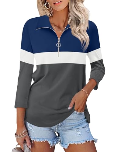 B-navy Blue-white-charcoal