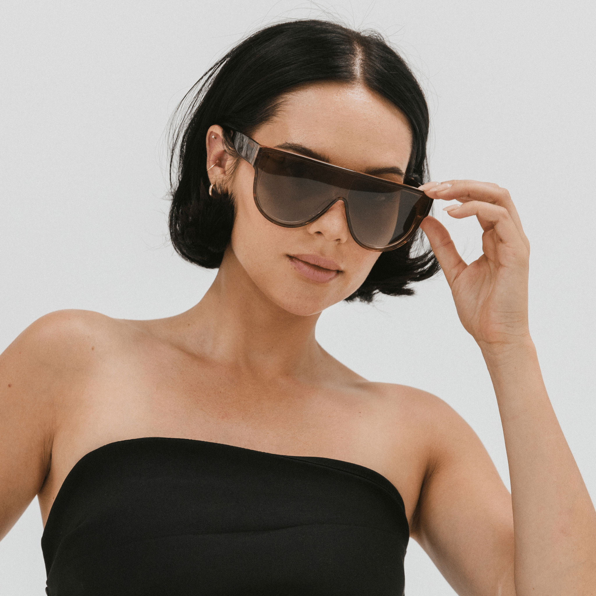 Britt Shield Sunglasses - UV Protection Polarized Sunglasses for Men & Women - Perfect for Driving, Running, and Outdoor Activities