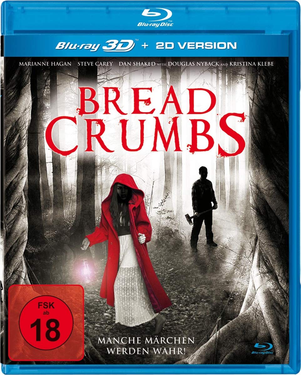 BreadCrumbs (2011) Blu-Ray 3D & 2D Edition - Region A/B/C Import from Germany - Horror Movie for Halloween & Movie Nights