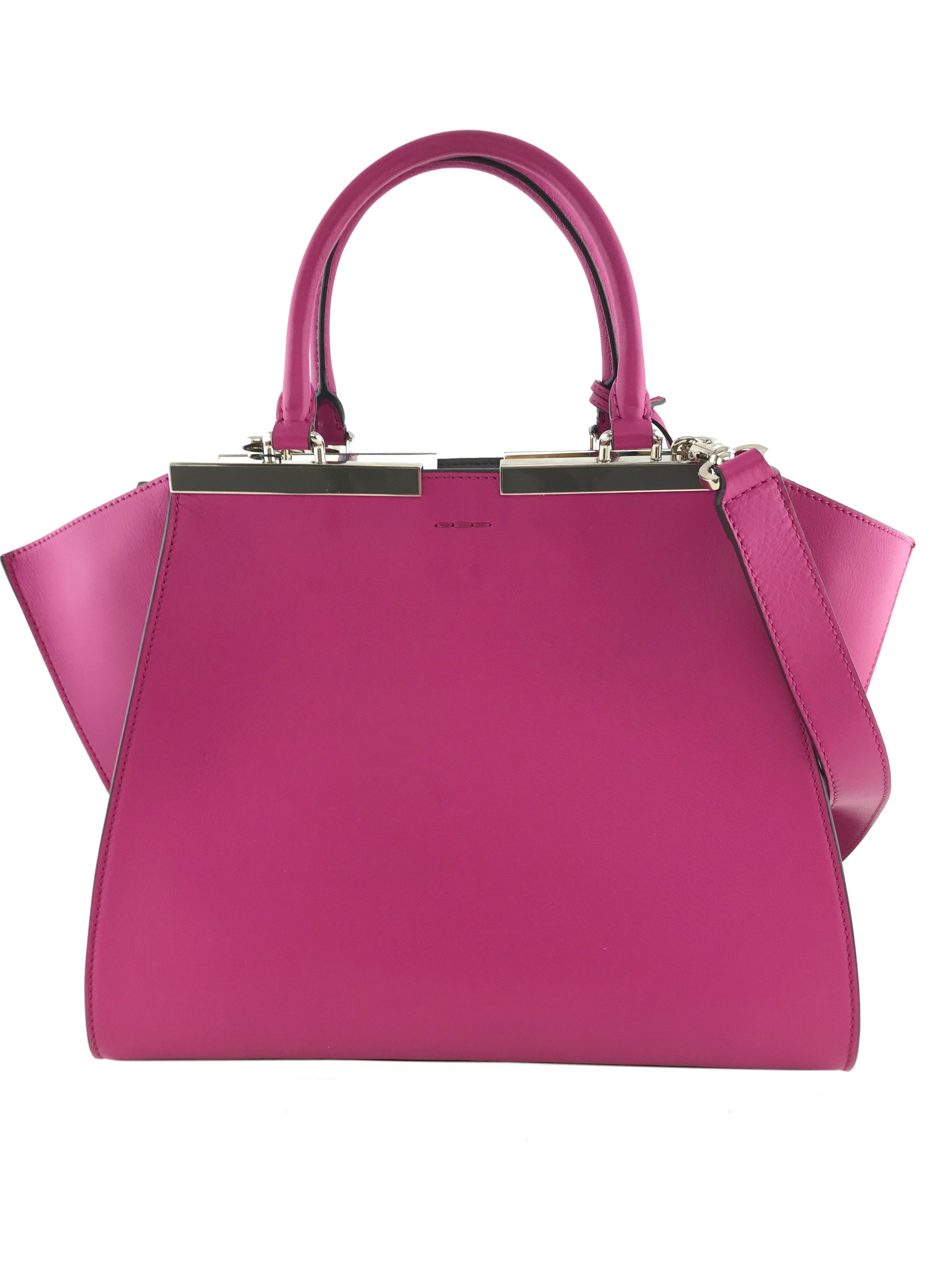 Fendi Leather 3Jours Tote Bag for Women - Luxury Designer Handbag for Work, Travel & Everyday Use