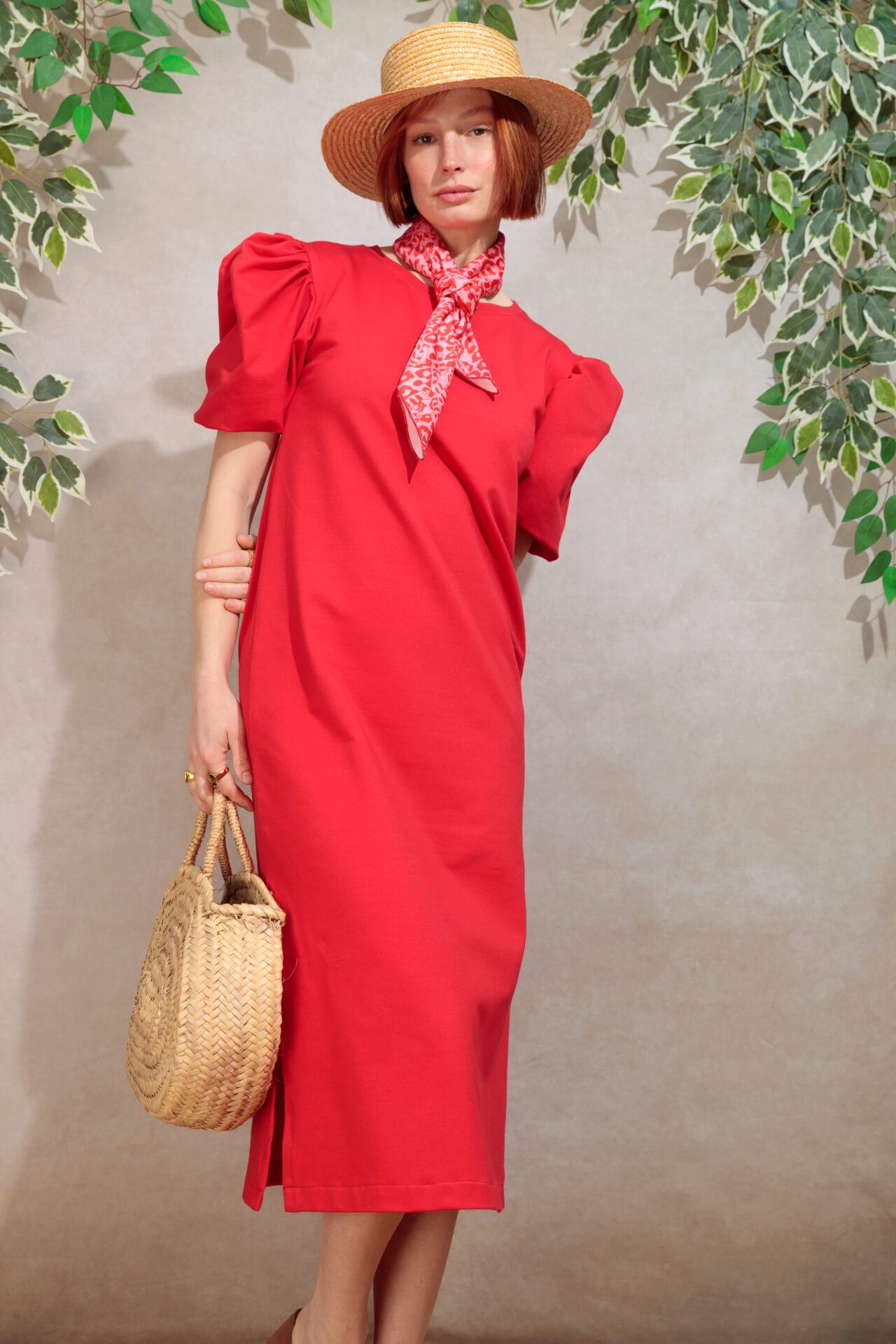 Red Silk Kimono Robe for Women - Elegant Loungewear & Sleepwear for Spa, Bridal, and Home Relaxation