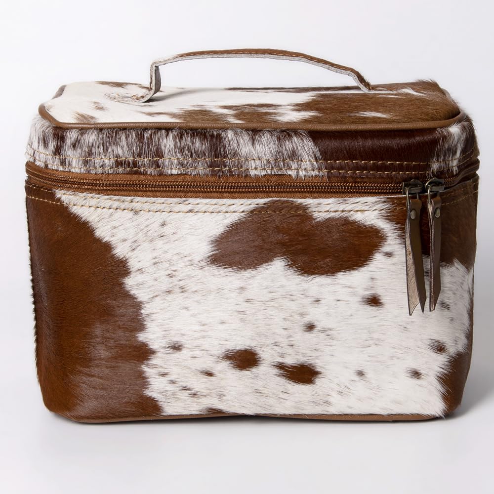 American Darling Hair Genuine Leather Western Handbag for Women - Stylish Wristlet Clutch Purse for Travel & Everyday Use