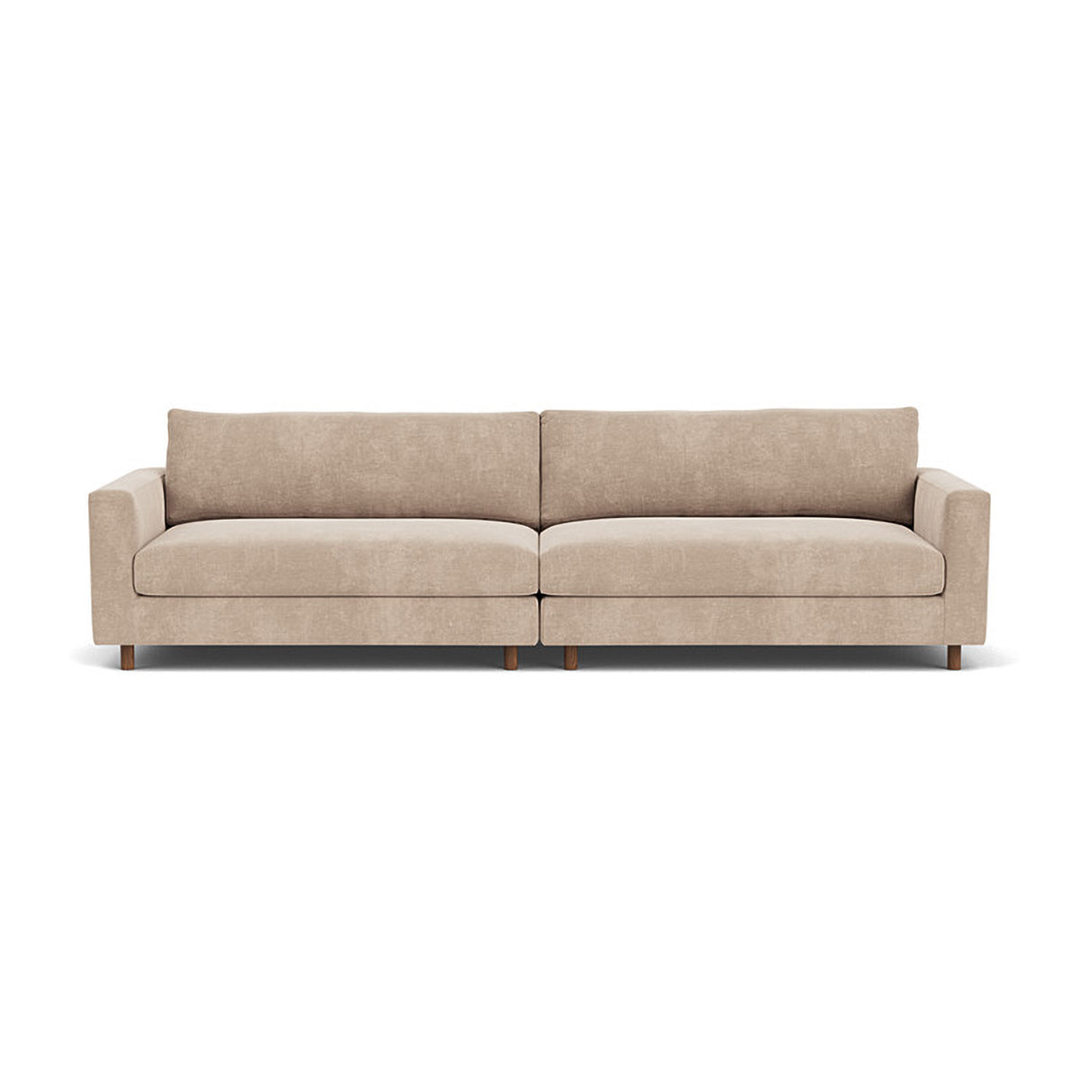 Stylish Dylan Fabric 4-Seater Sofa for Living Room - Comfortable Modern Couch for Home & Office Lounge
