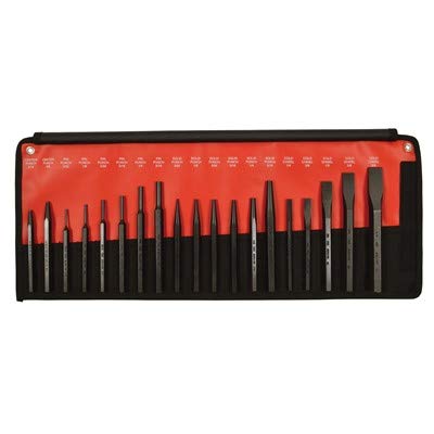 19-Piece Punch & Chisel Set (2 Pack) - Heavy Duty Metalworking Tools for DIY Projects, Auto Repair & Woodworking - Perfect for Mechanics, Carpenters & Home Improvement