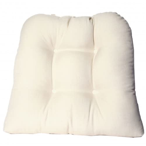 Premium Non-Slip Chair Cushion - Natural Cotton Seat Pad for Office, Dining, and Living Room Chairs - Comfortable Home & Office Decor Accessory