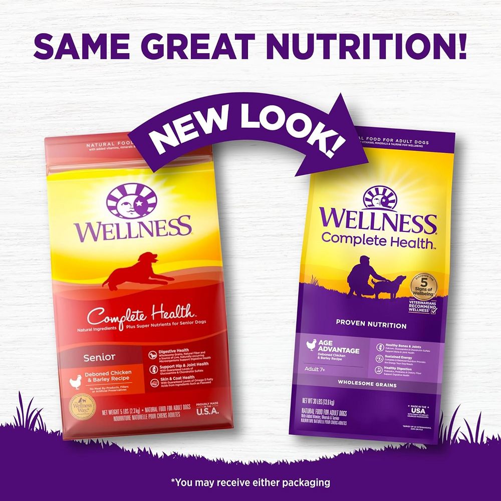 Complete Health Chicken Senior Dog Dry Food - High Protein, Grain-Free Formula for Older Dogs - Supports Joint Health & Digestion - Perfect for Aging Dogs with Sensitive Stomachs