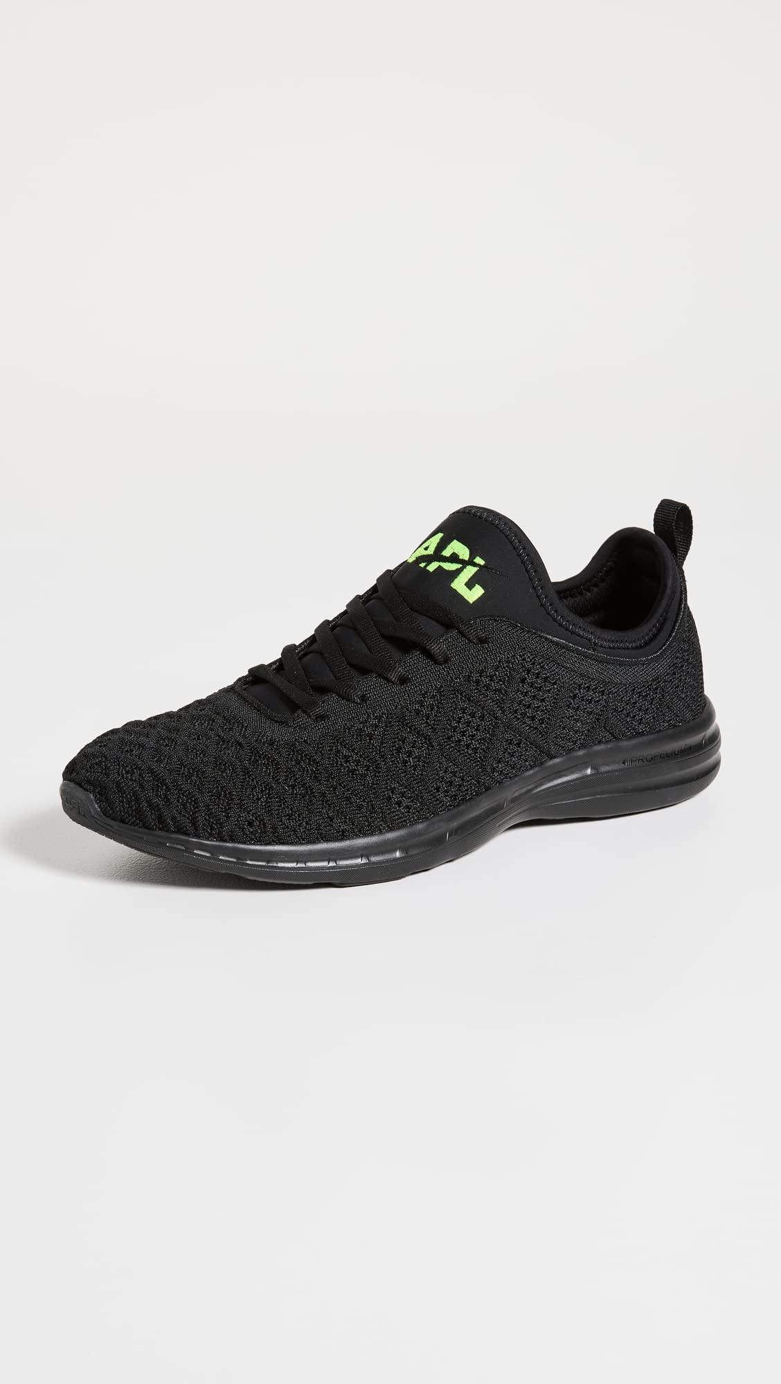 APL: Athletic Propulsion Labs Men's Techloom Phantom Running Shoes - Black/Energy, Size 9.5 Medium US - Lightweight Performance Sneakers for Gym Training & Casual Wear
