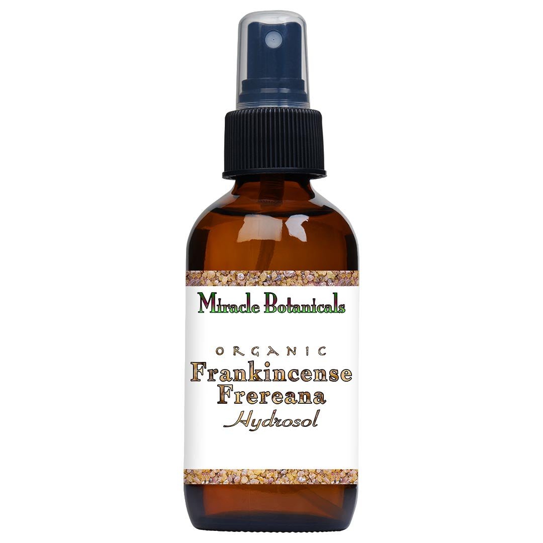 Organic Frankincense Frereana Hydrosol (Boswellia Frereana) - Pure Aromatherapy Mist for Relaxation, Meditation & Skin Care