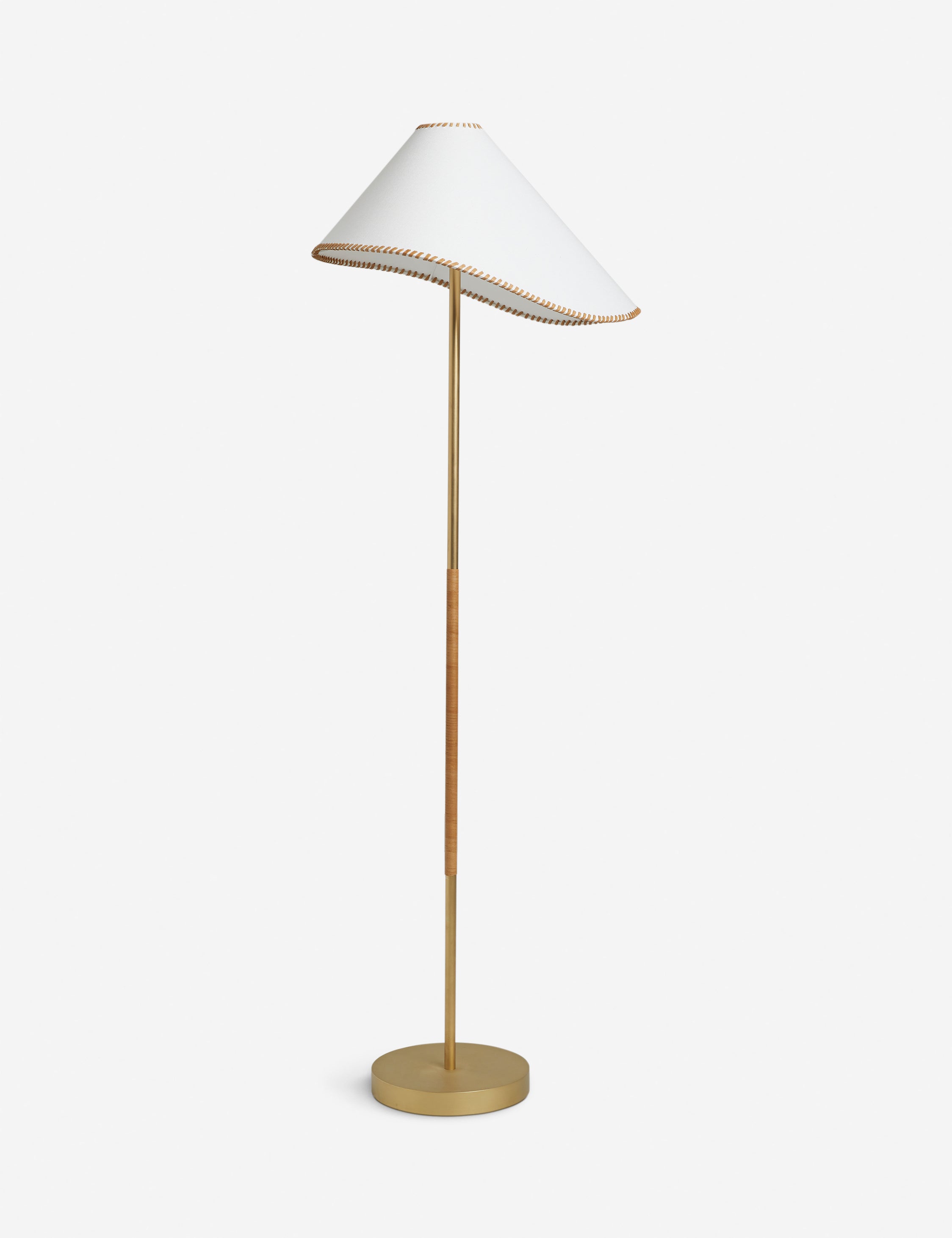 Élan Byrd Arroyo Floor Lamp - Modern LED Standing Light for Living Room, Bedroom, or Office - Adjustable Brightness & Warm White Light for Cozy Ambience