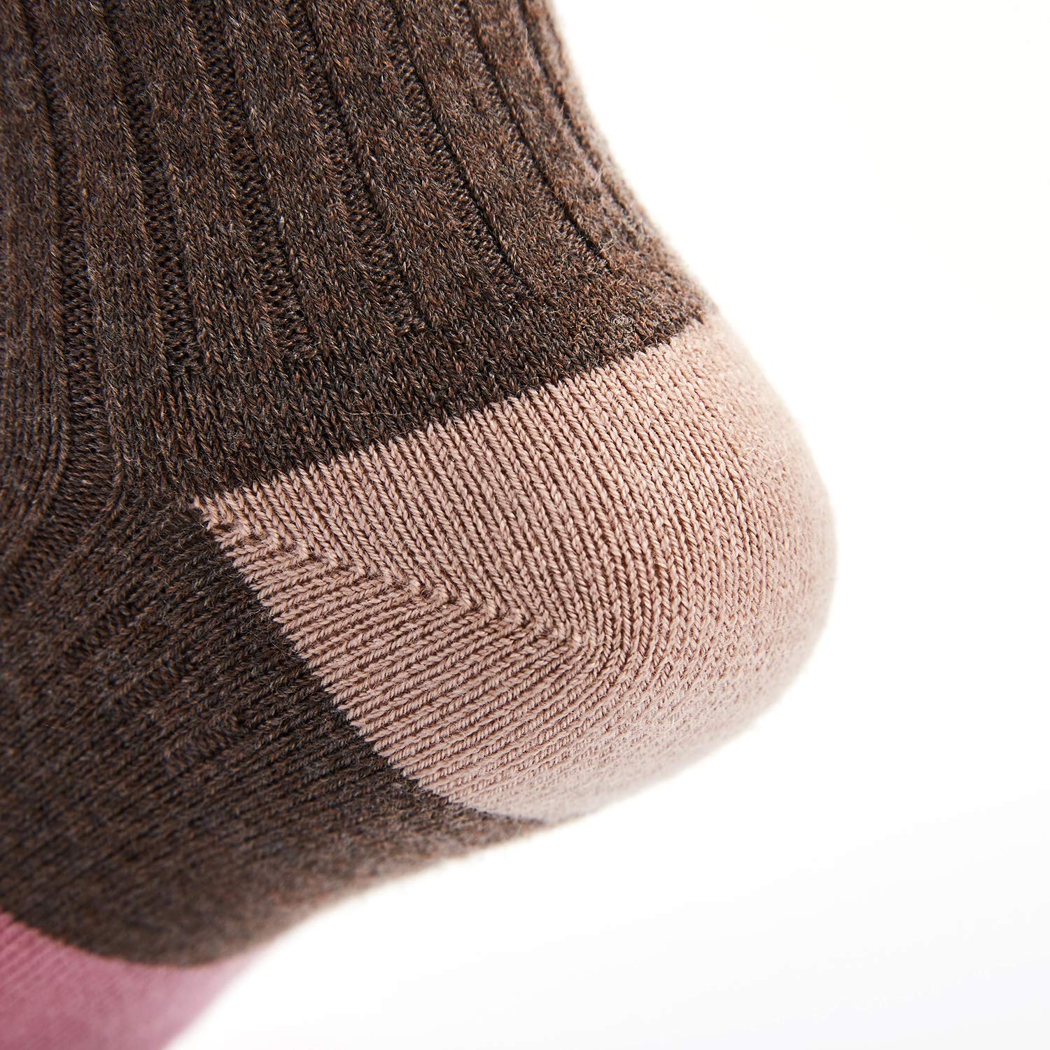 Warm Wool Thermal Crew Socks for Boys - 6 Pairs Kids Winter Socks for School, Outdoor Activities & Cold Weather Comfort